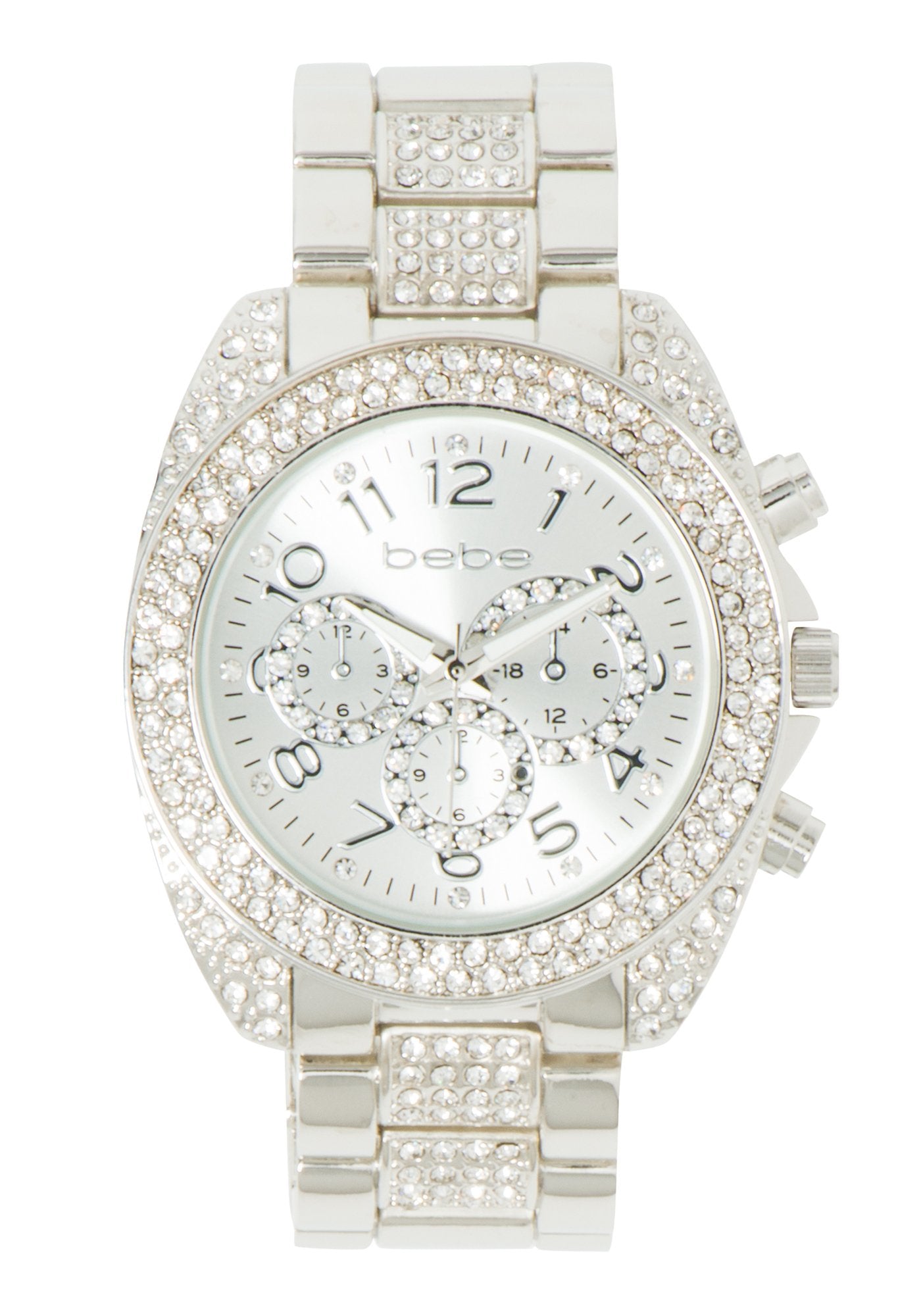 Bebe Rhinestone Watch