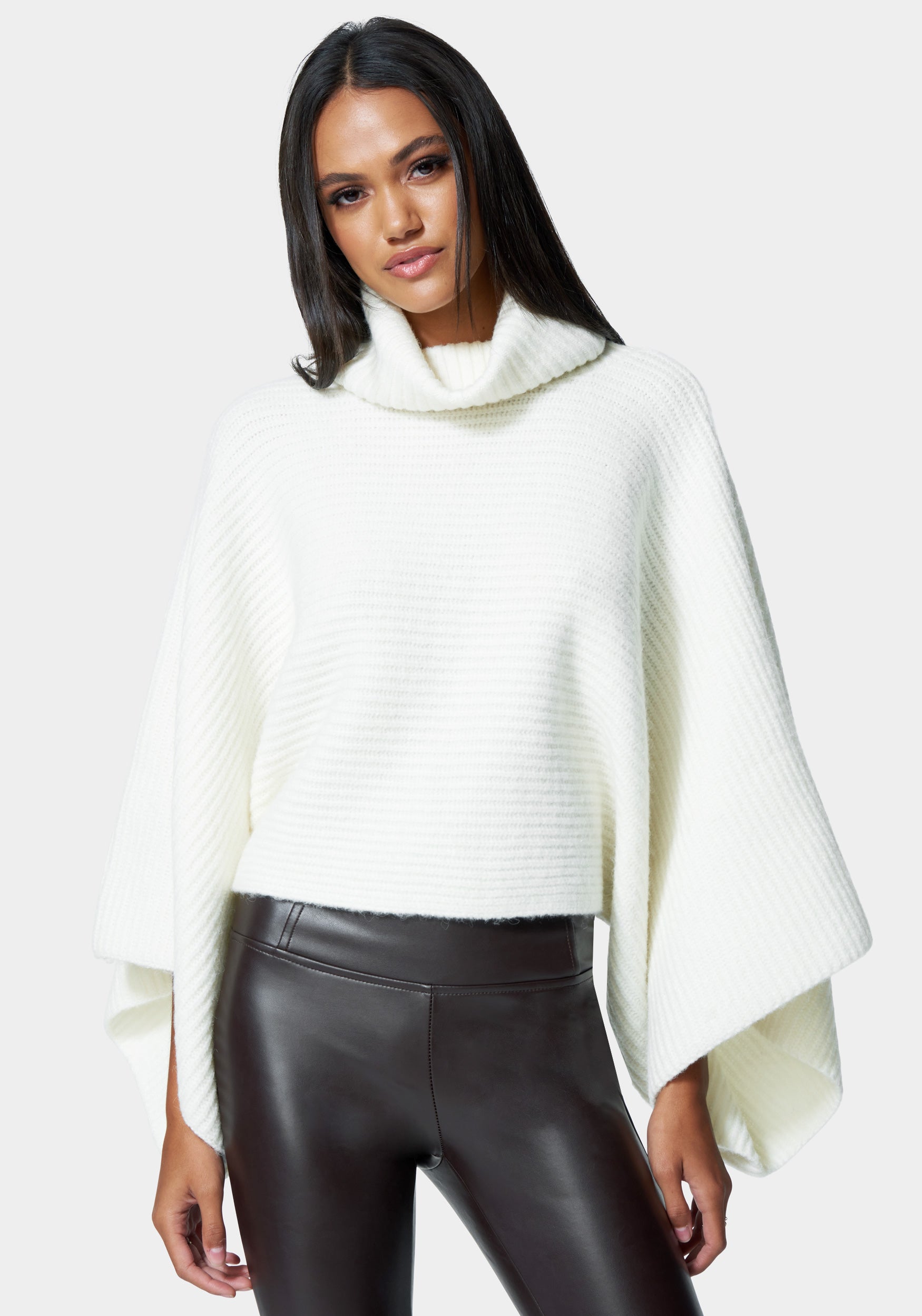 Oversized Mock Neck Sweater