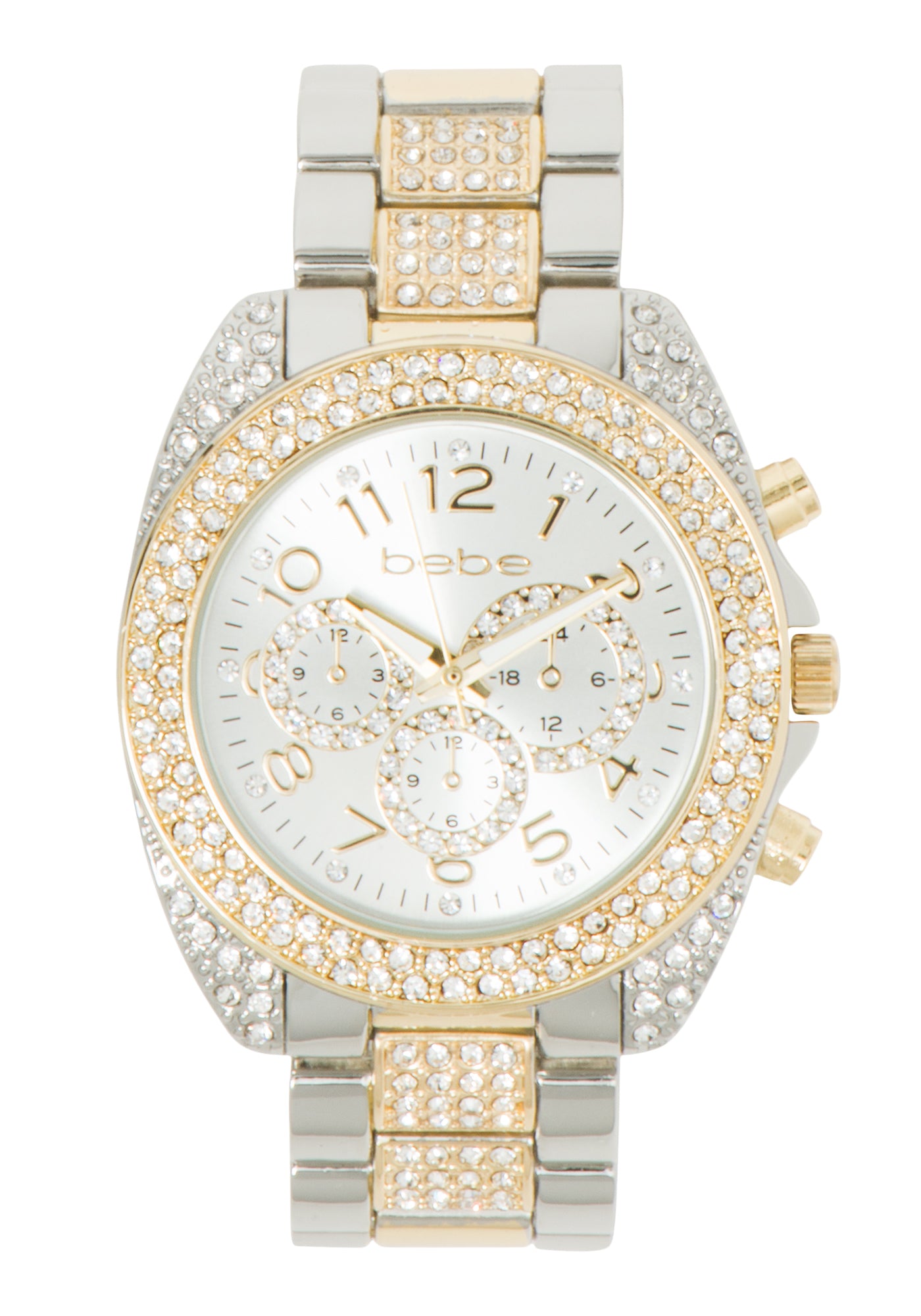 Bebe Crystal Dial Watch