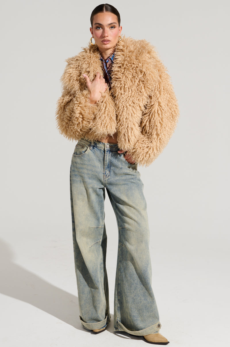 JOJO FAUX FUR COAT