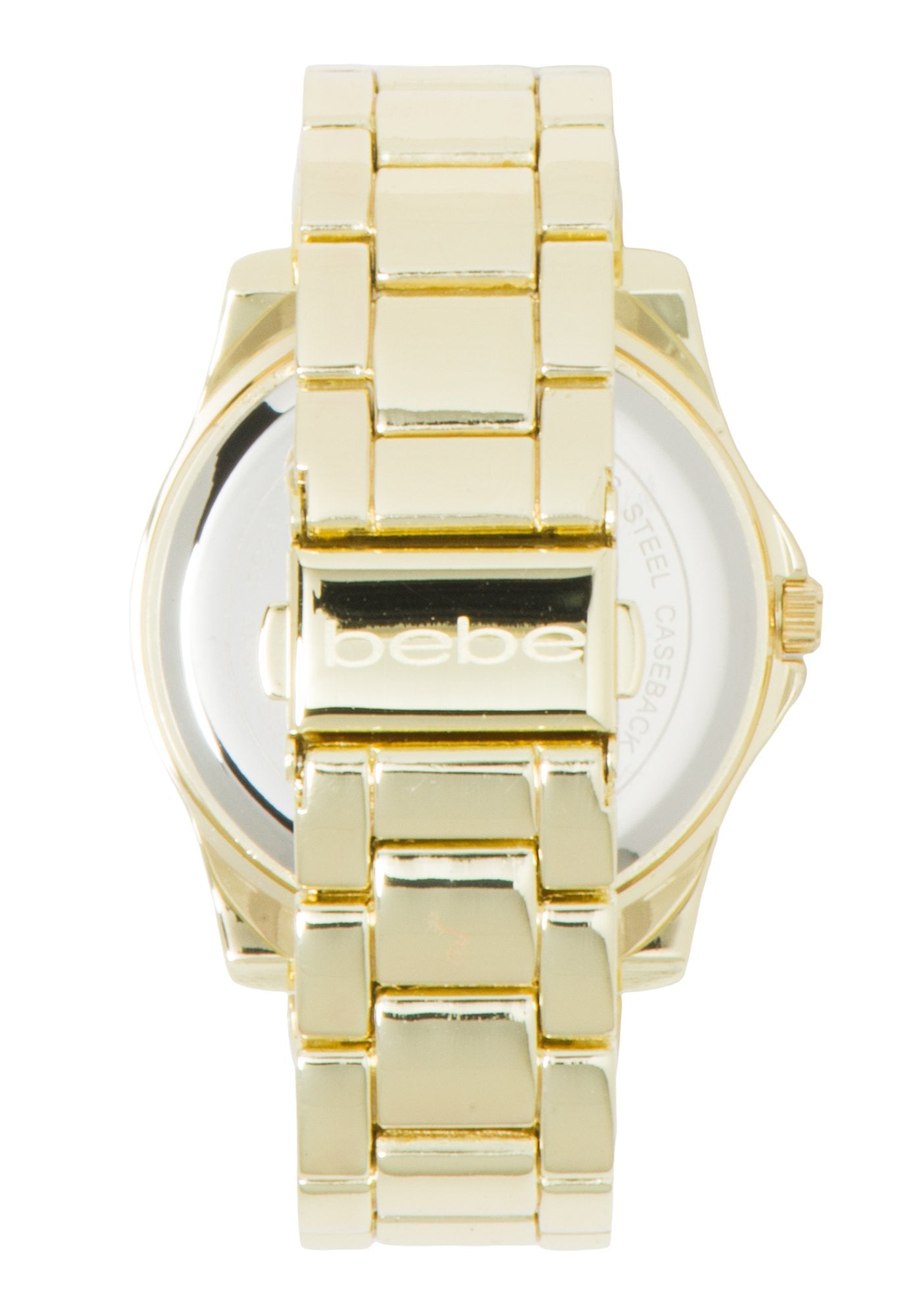 Two Tone Rhinestone Pave Watch