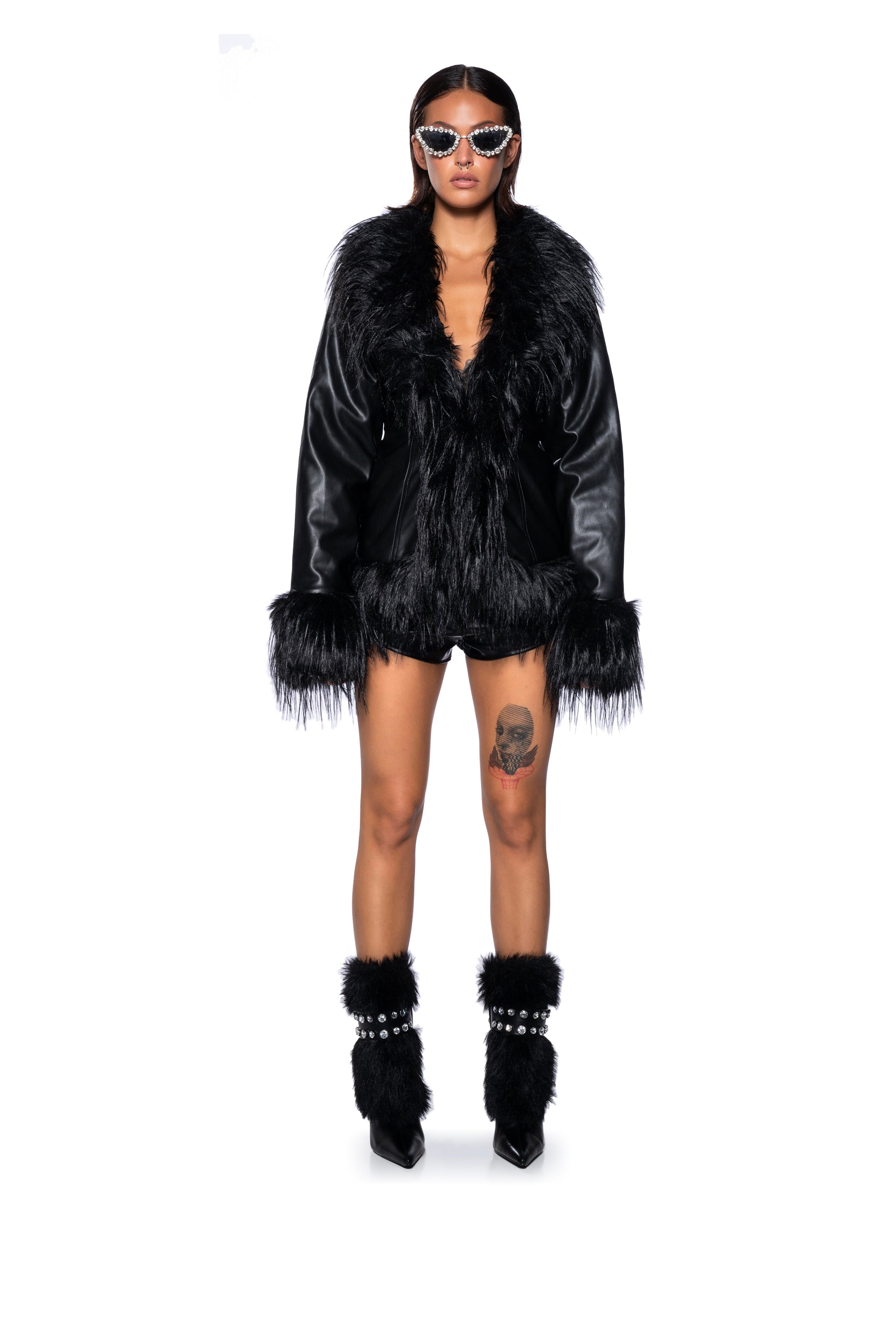 COZIED UP CROP PENNY LANE COAT