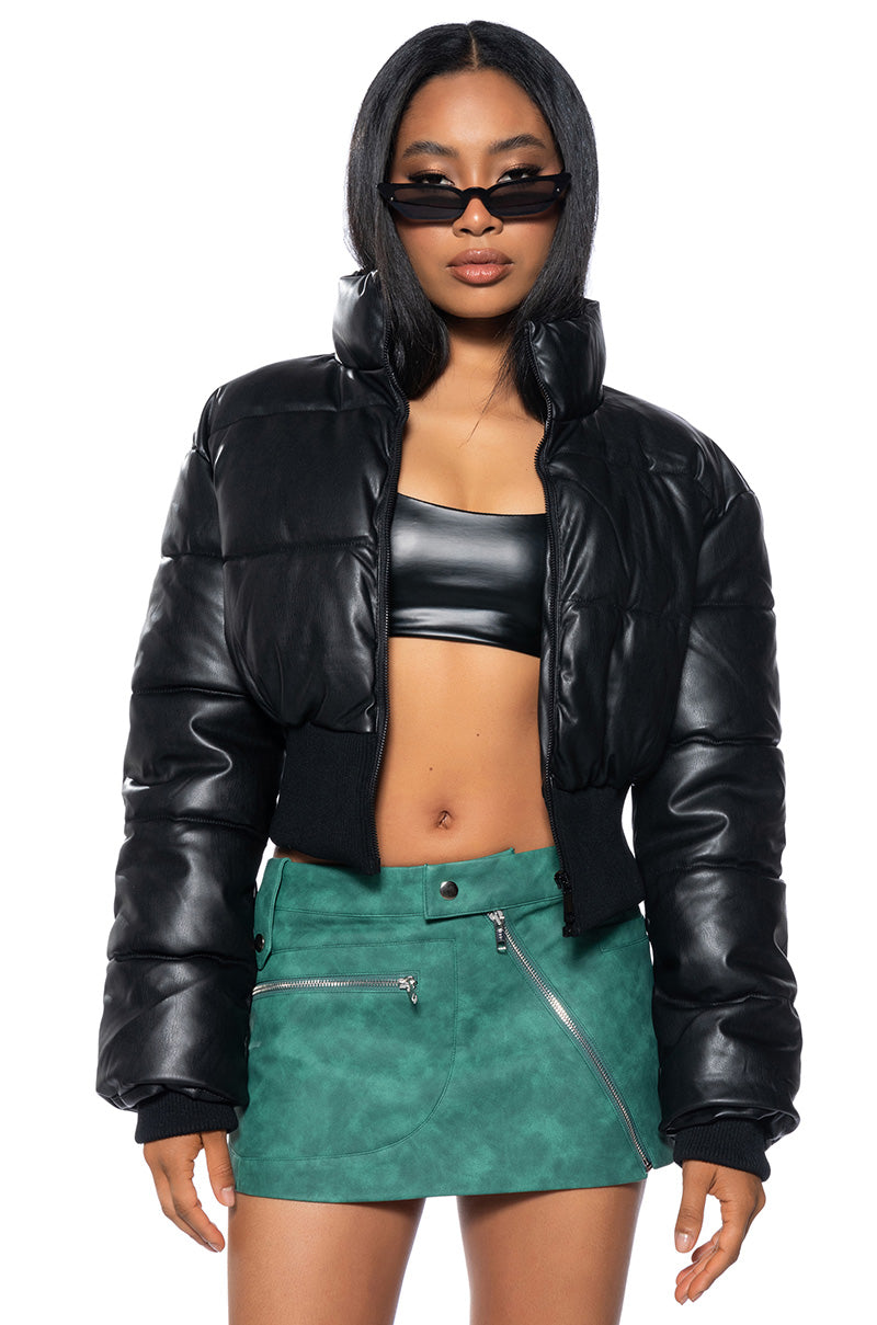 SLIM FIT PUFFER JACKET