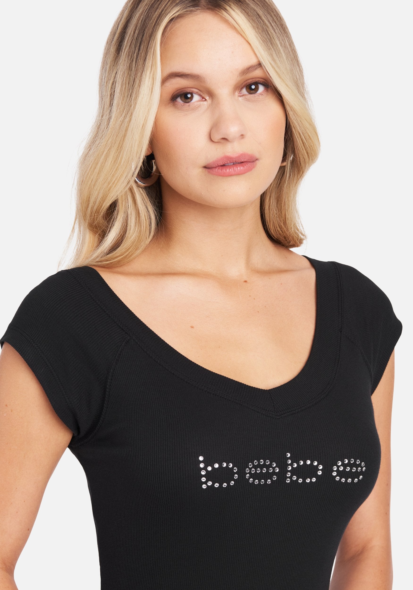 Short Sleeve Logo Dress