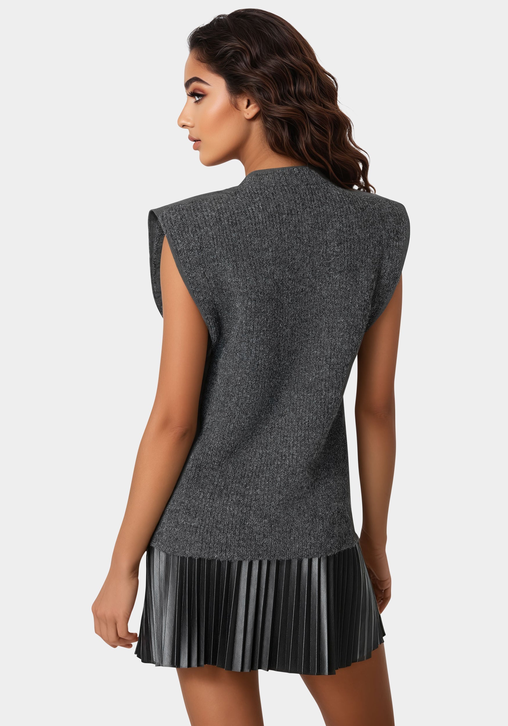 Sequin Detail Drop Shoulder Sweater