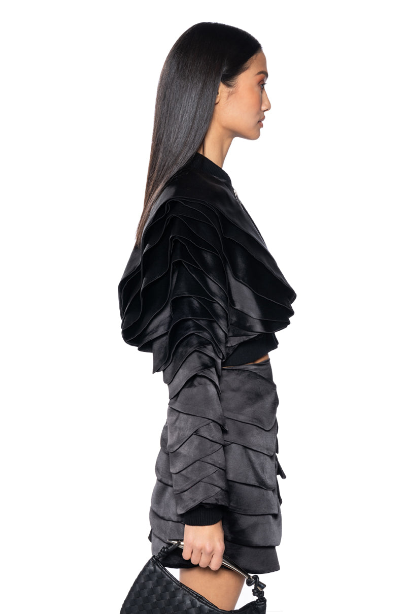 SUPERNOVA PLEATED BOMBER