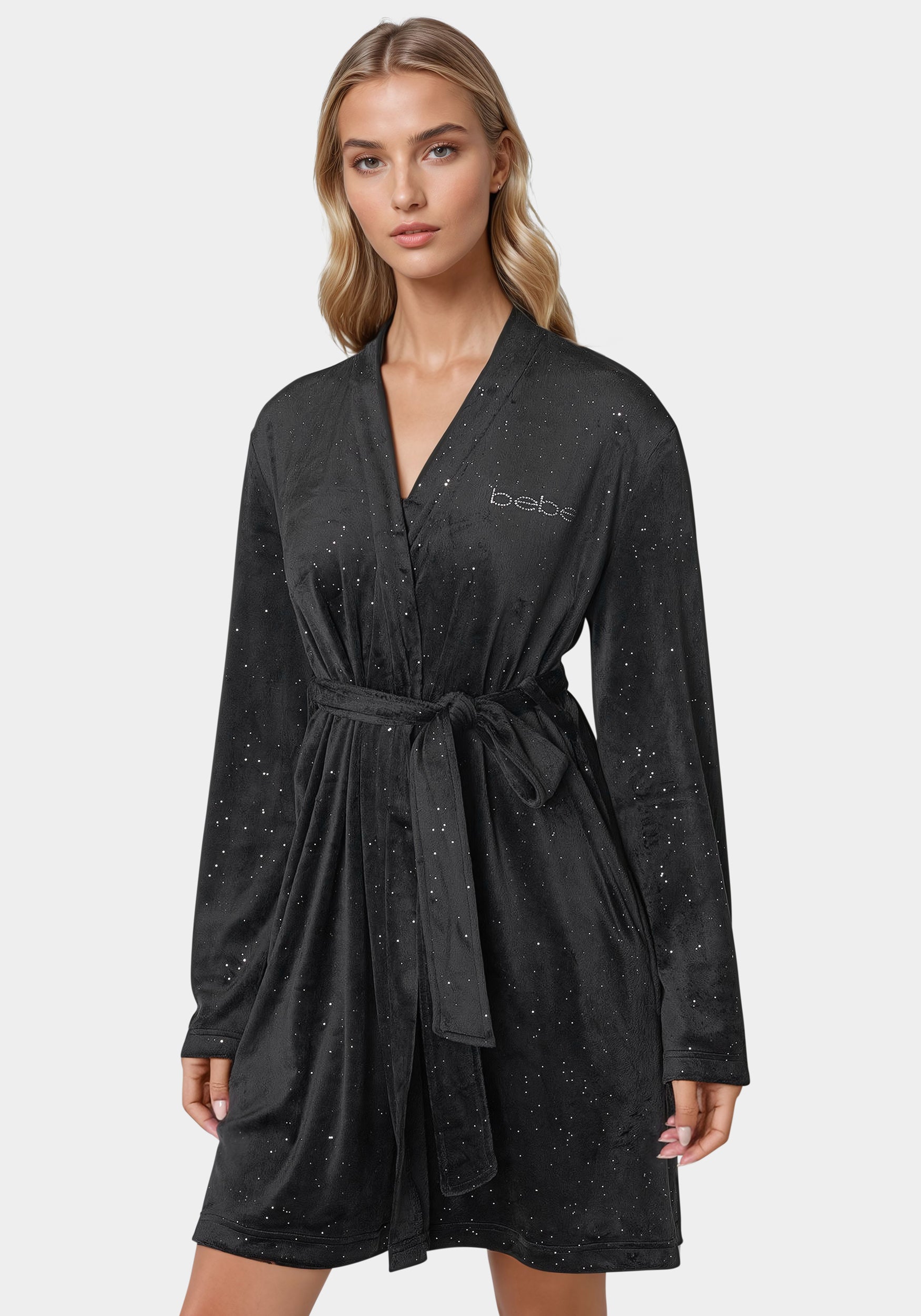 Mirror Paper Velour Robe