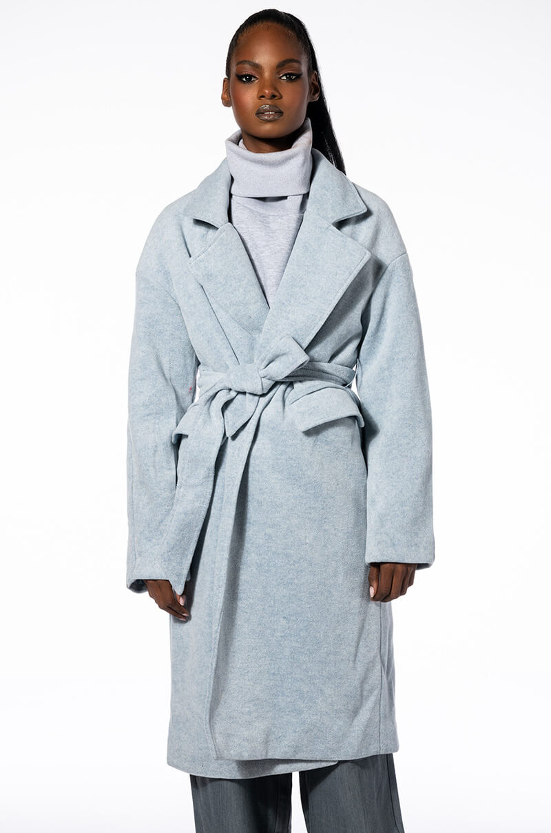 SAINT REGIS WOOL LIKE TRENCH COAT