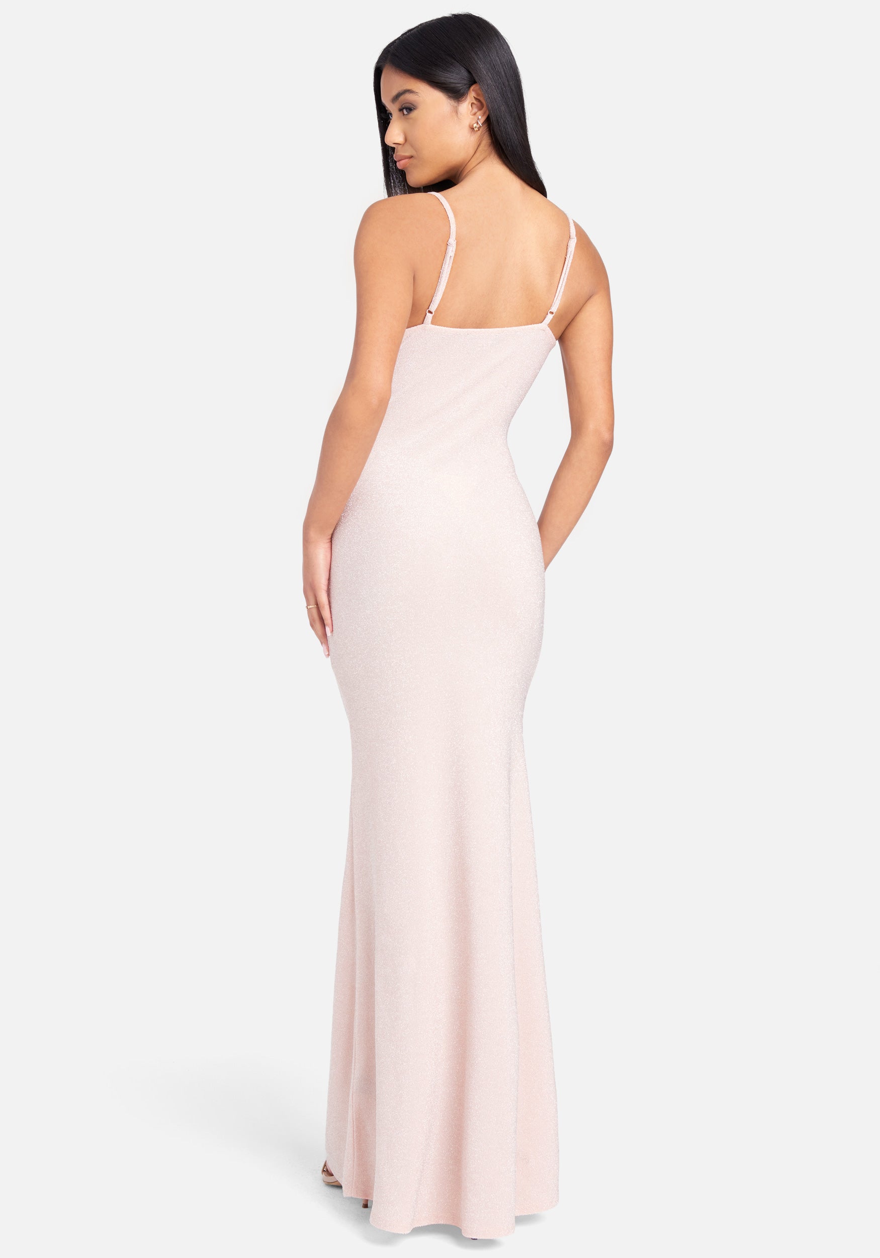 Lurex Knit Gown