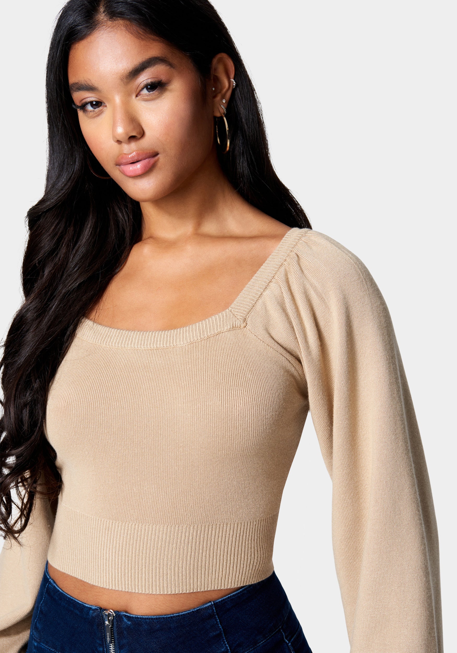 Puff Sleeve Sweater