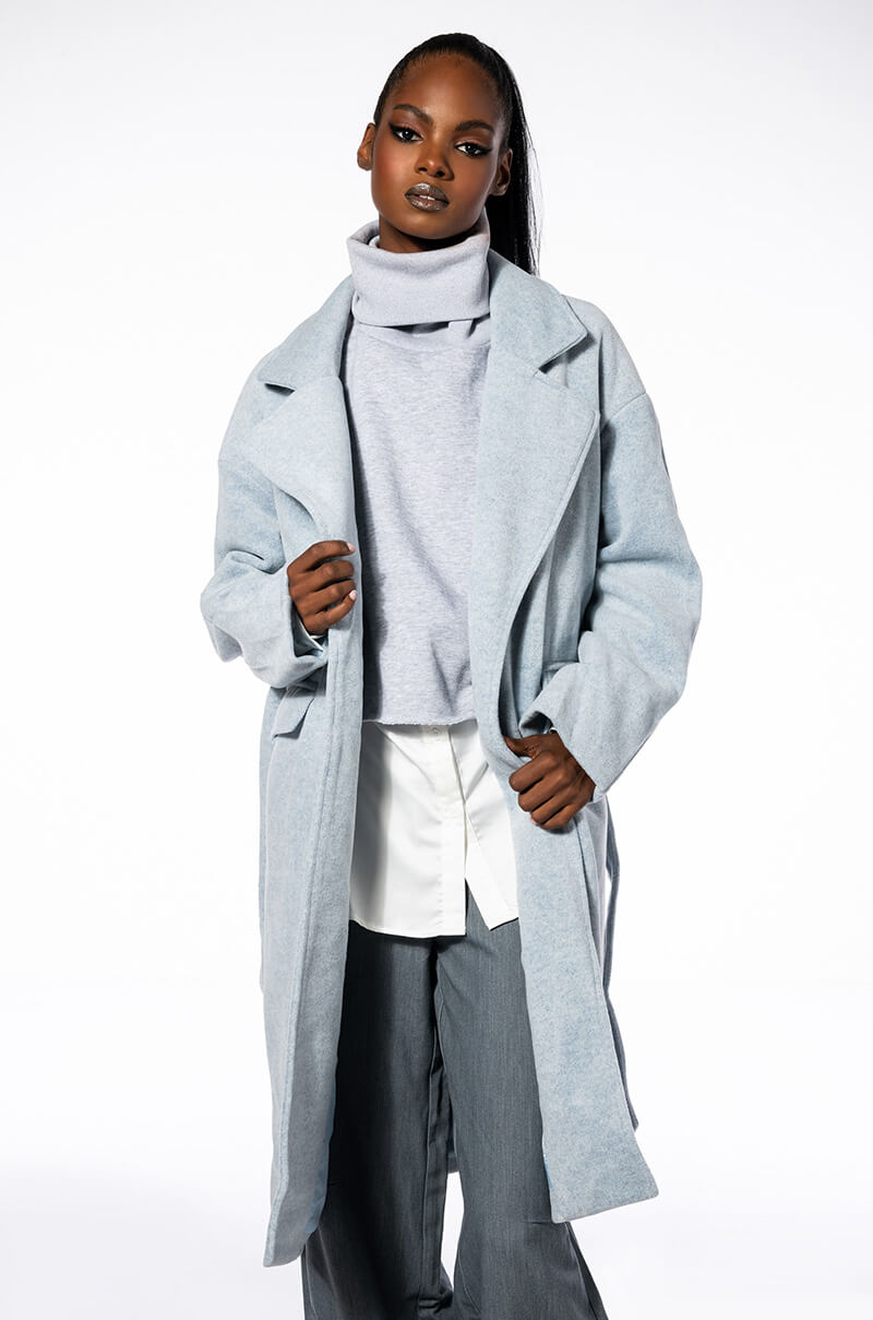 SAINT REGIS WOOL LIKE TRENCH COAT