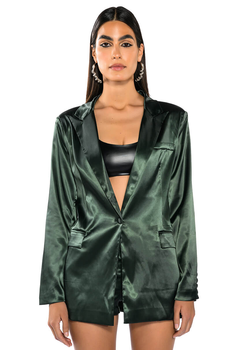 ALL THE RIGHT MOVES SATIN JACKET