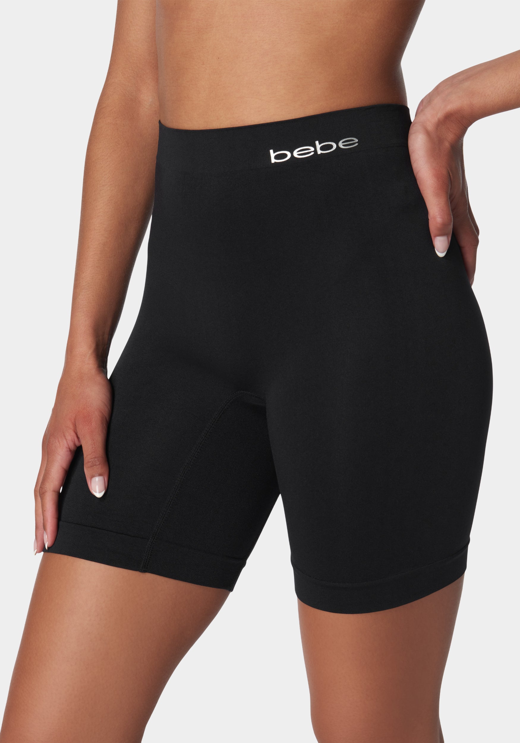 Two Pack Seamless Microfiber Slip Shorts