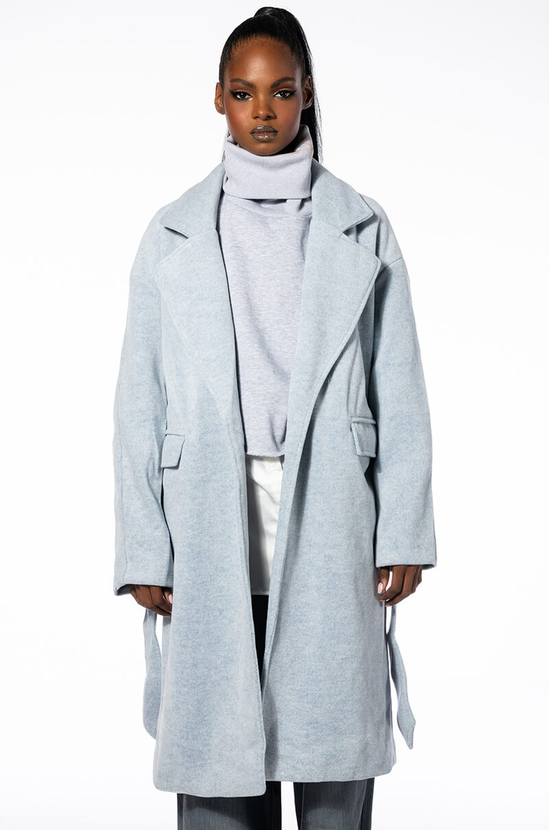 SAINT REGIS WOOL LIKE TRENCH COAT