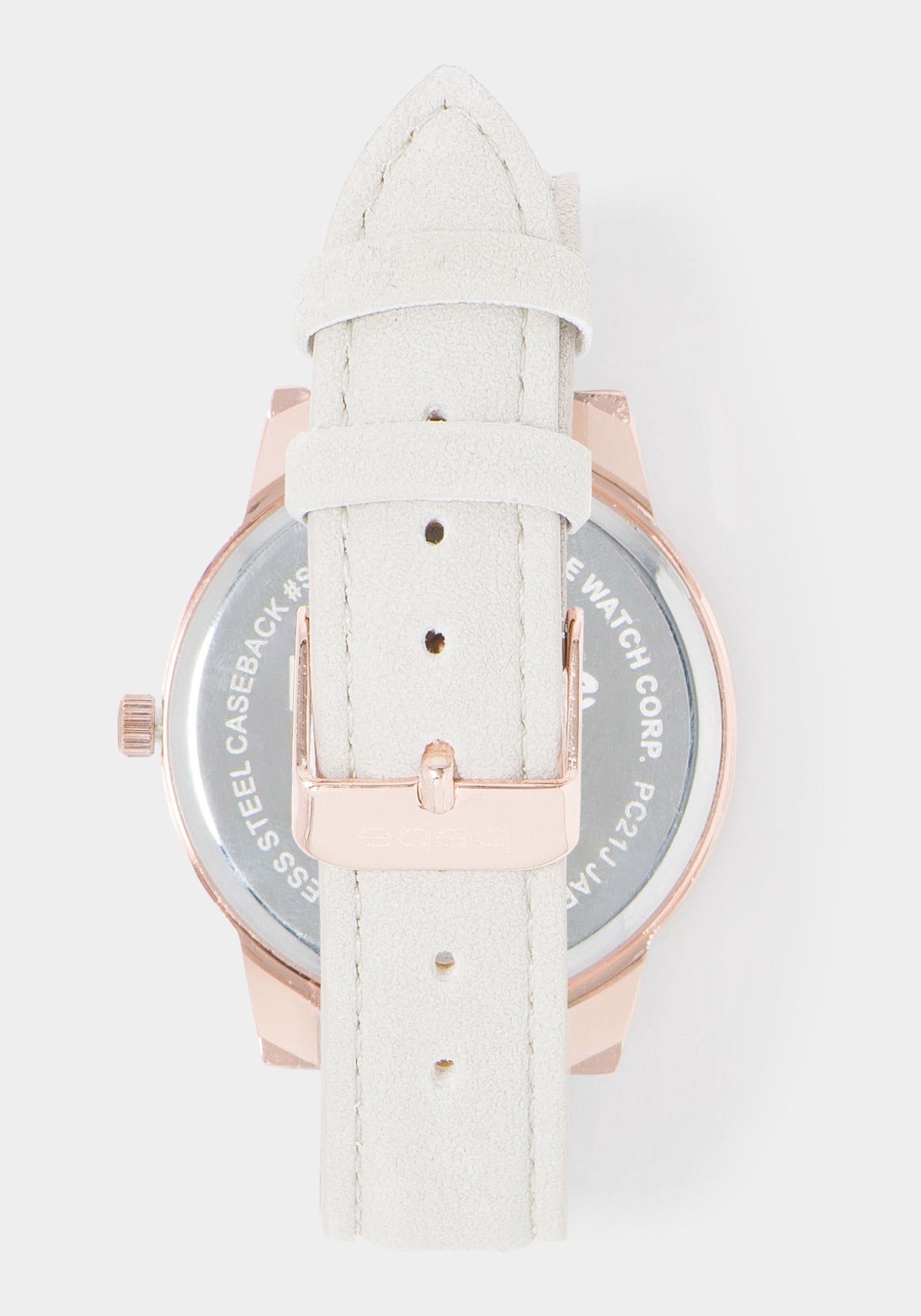 Logo Strap Crystal Watch