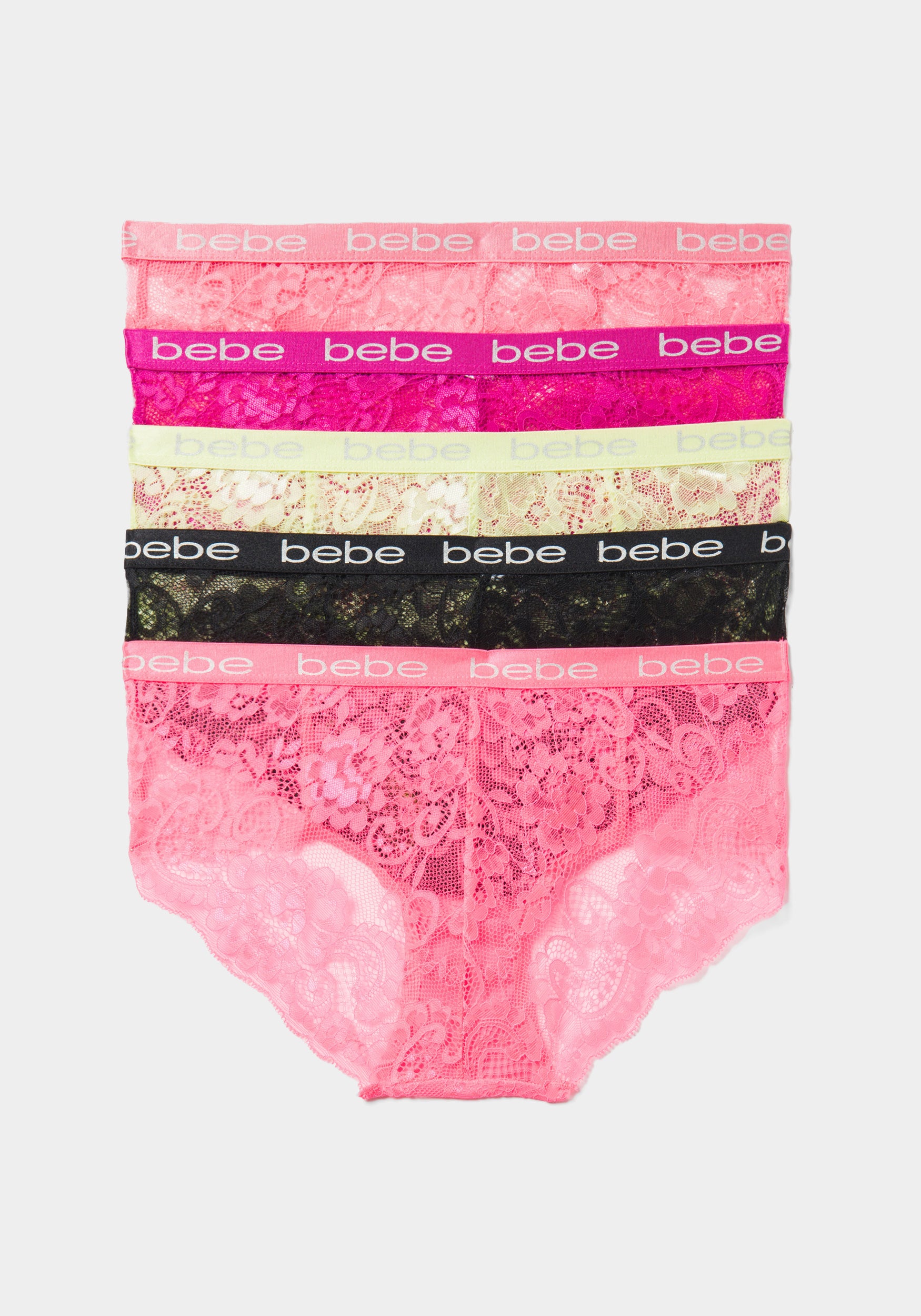 5 Pack Lace Hipster