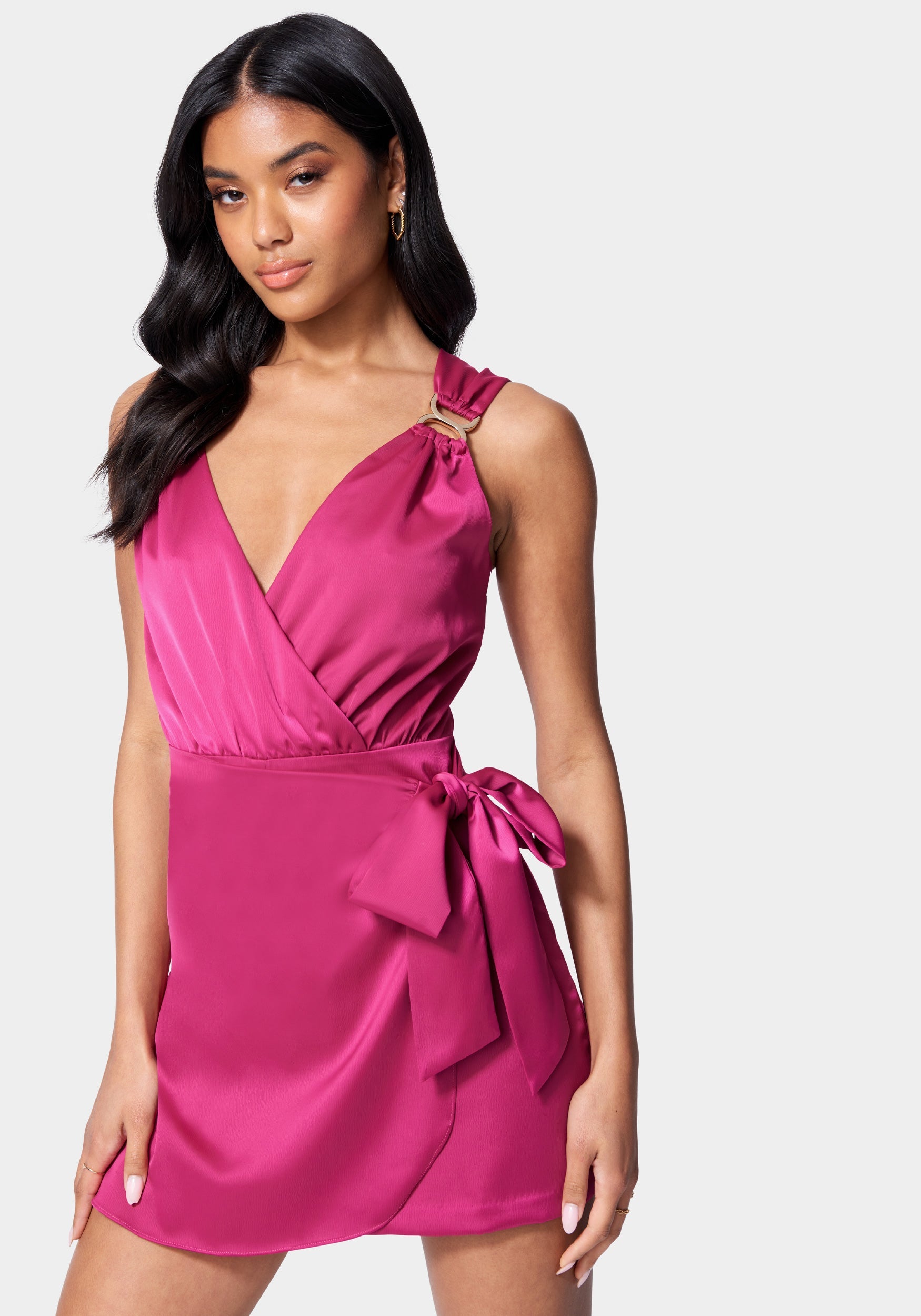 Surplice Overlay Romper