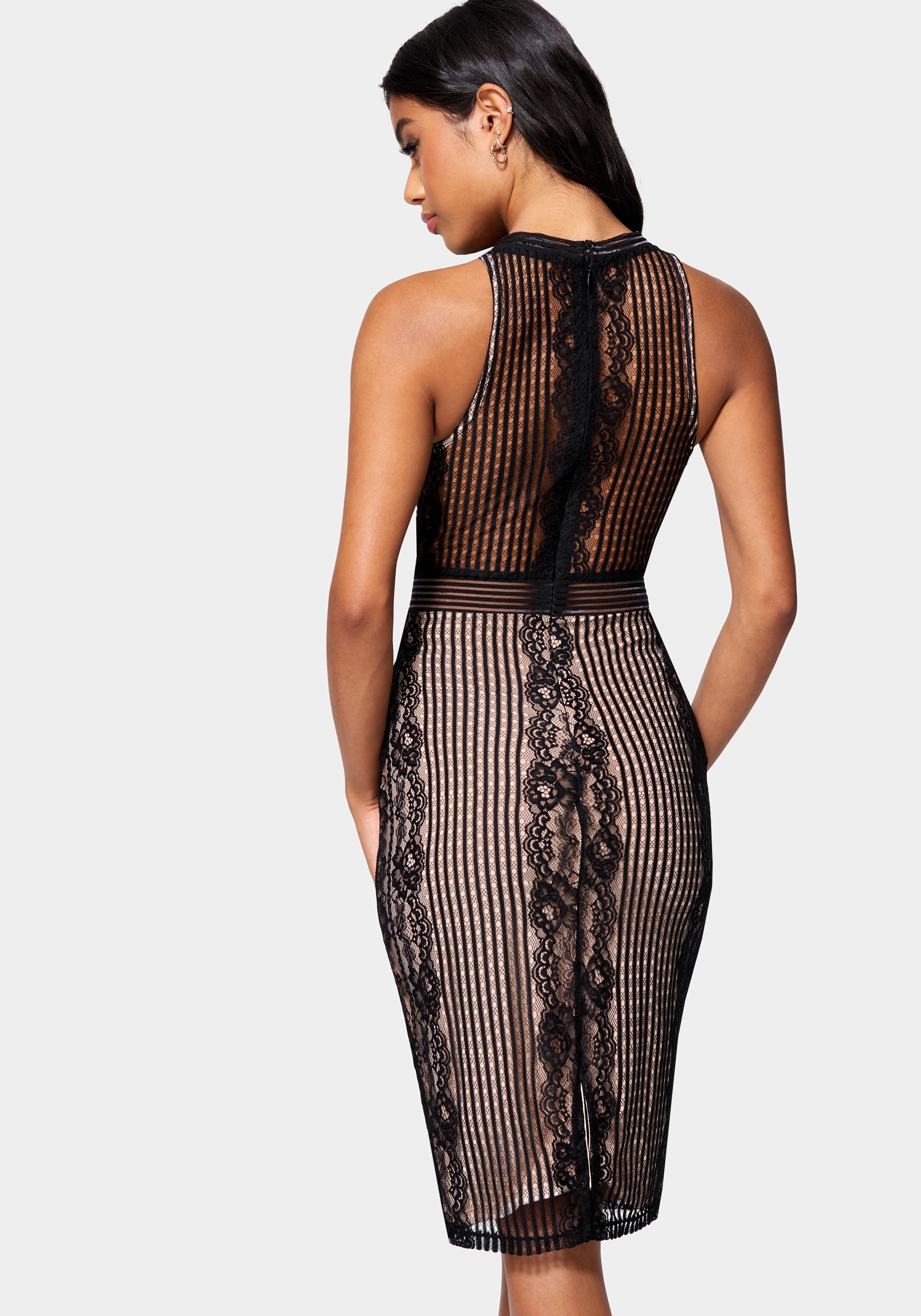 Lace Tank Midi Dress