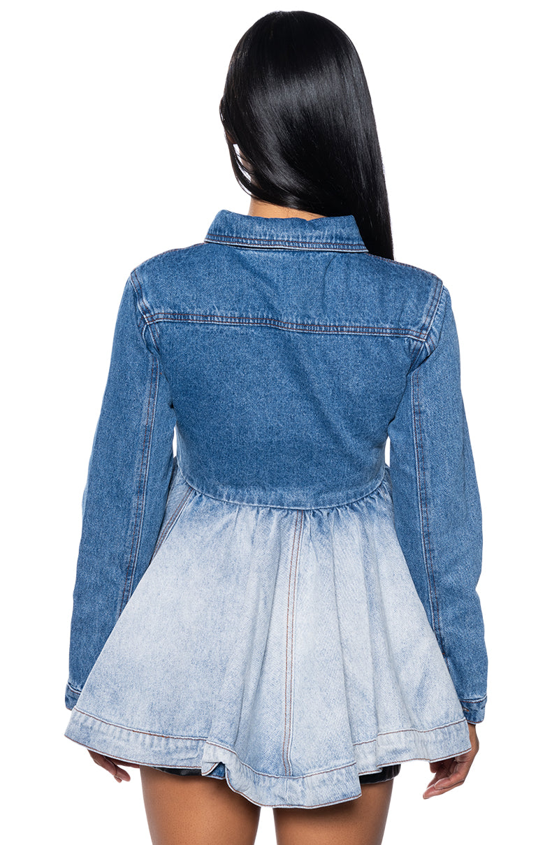 BELLE OF THE DENIM BALL JACKET