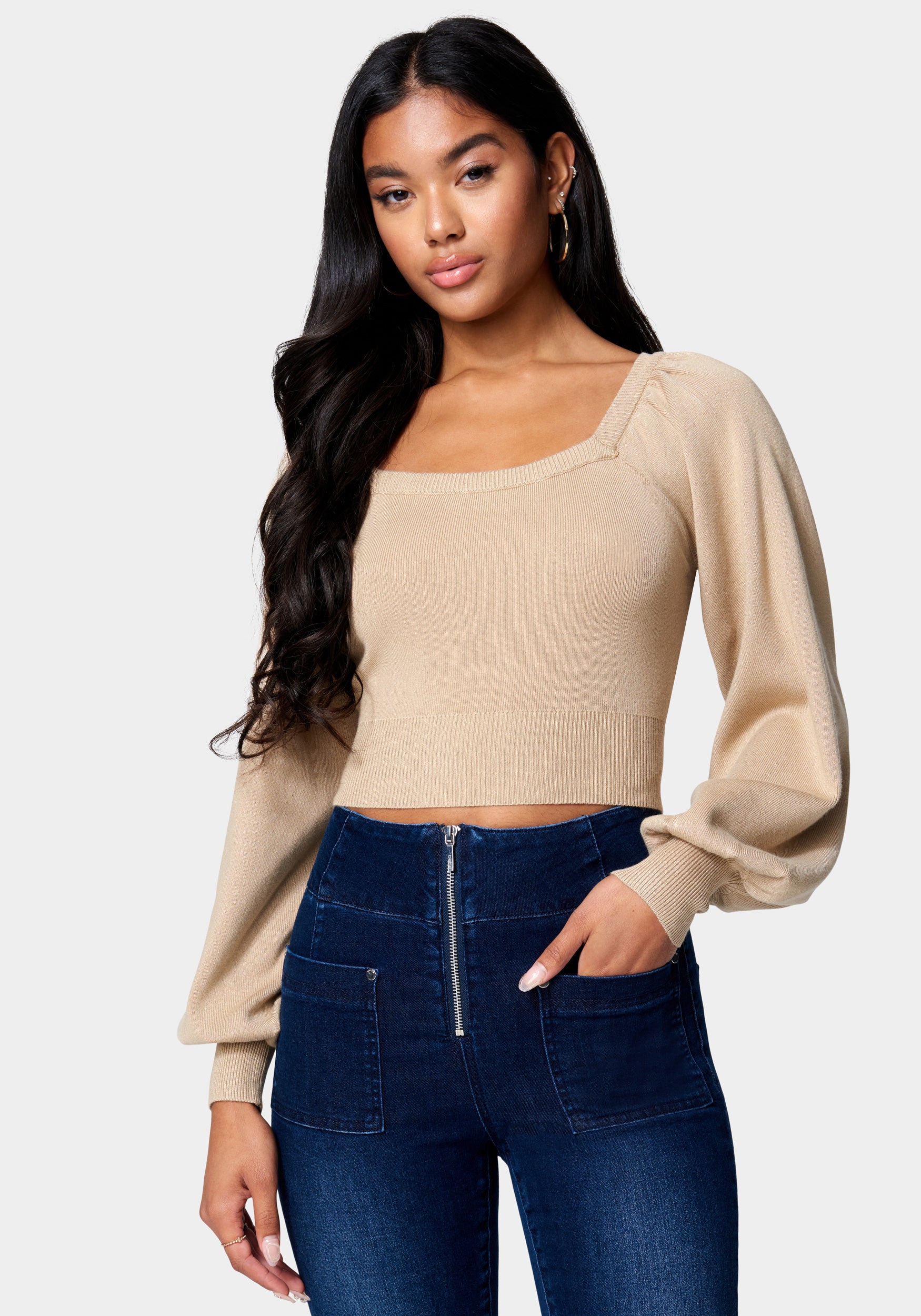 Puff Sleeve Sweater