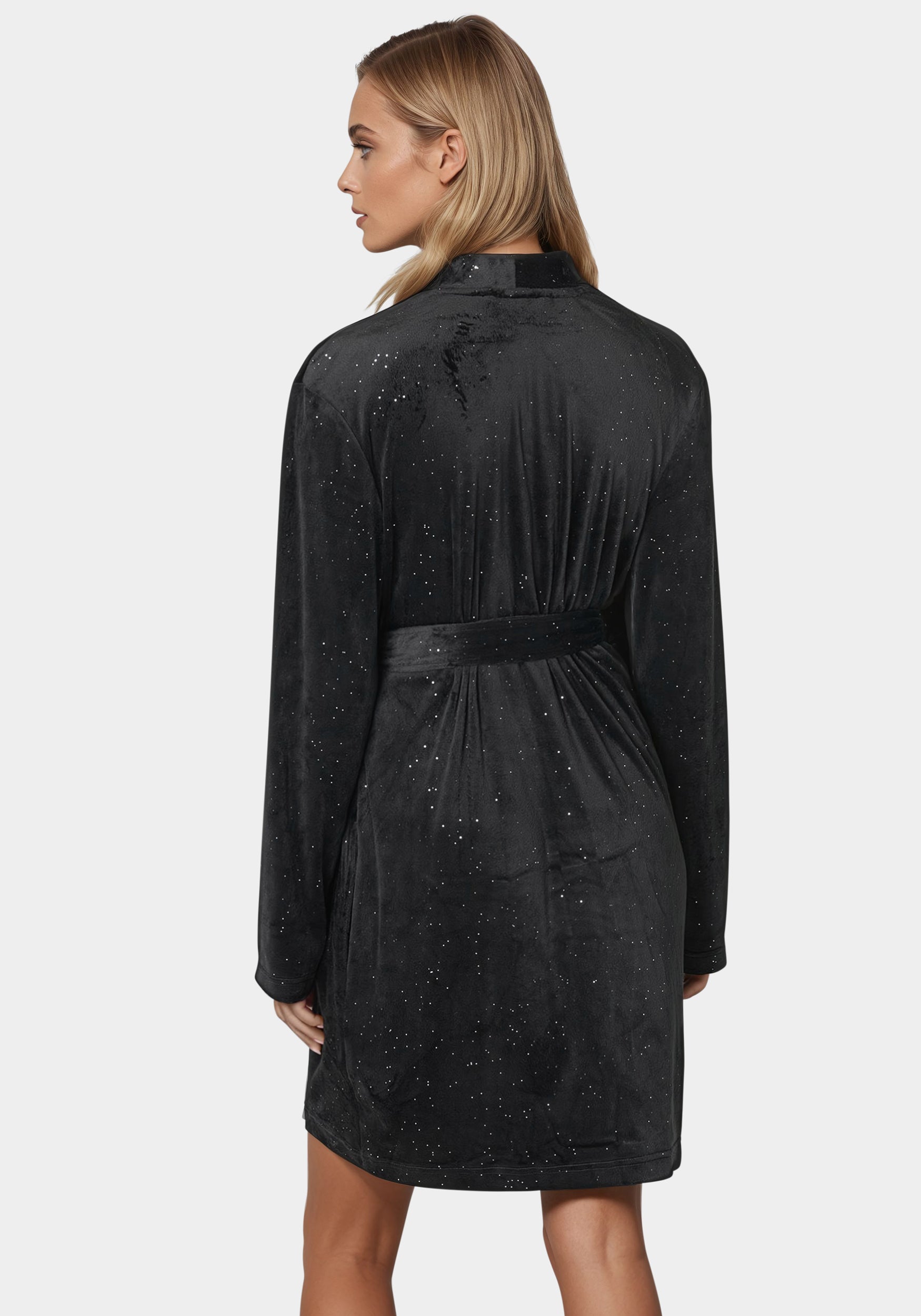 Mirror Paper Velour Robe