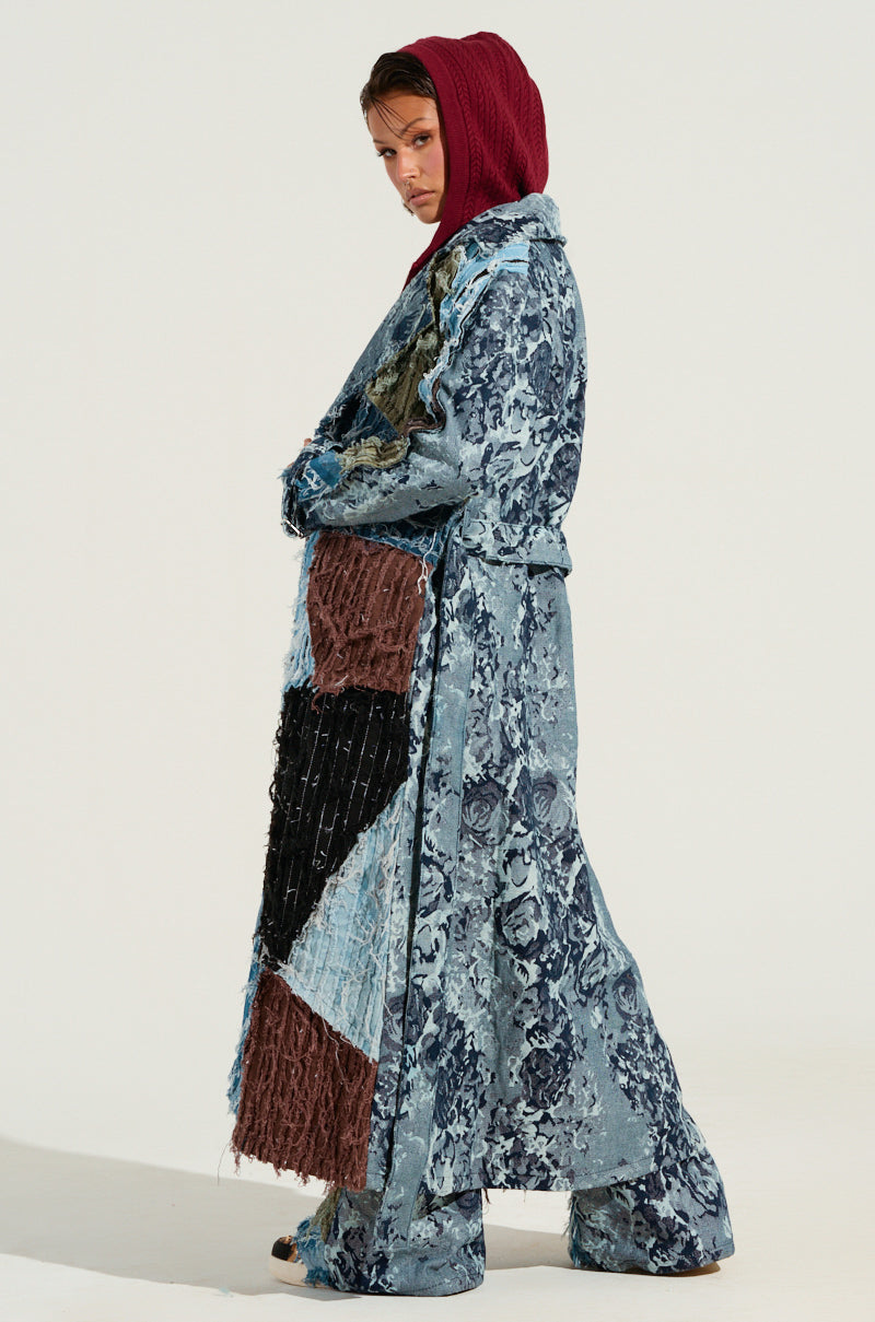 RONNY PATCHWORK TRENCH