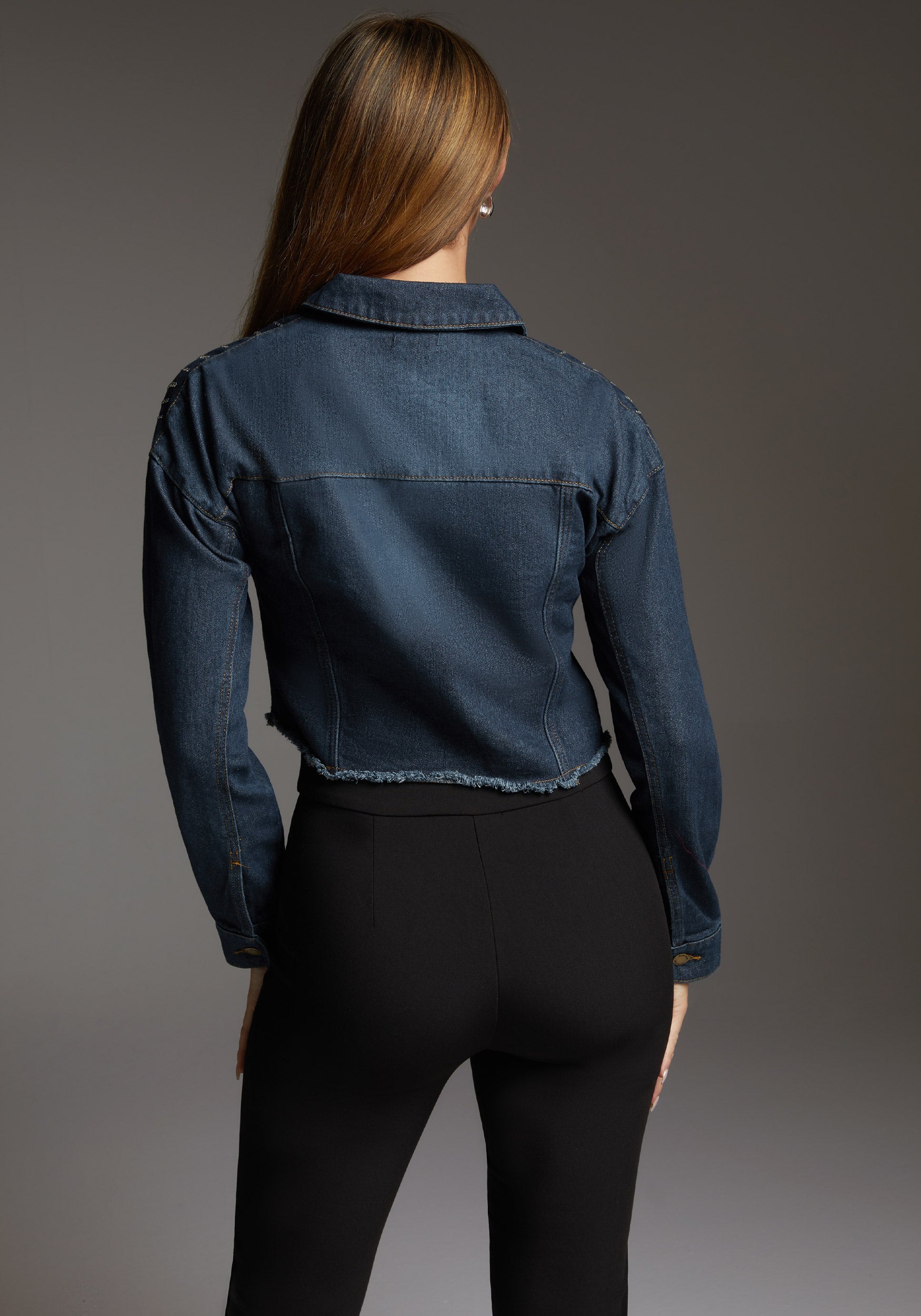 The Crop Denim Jacket