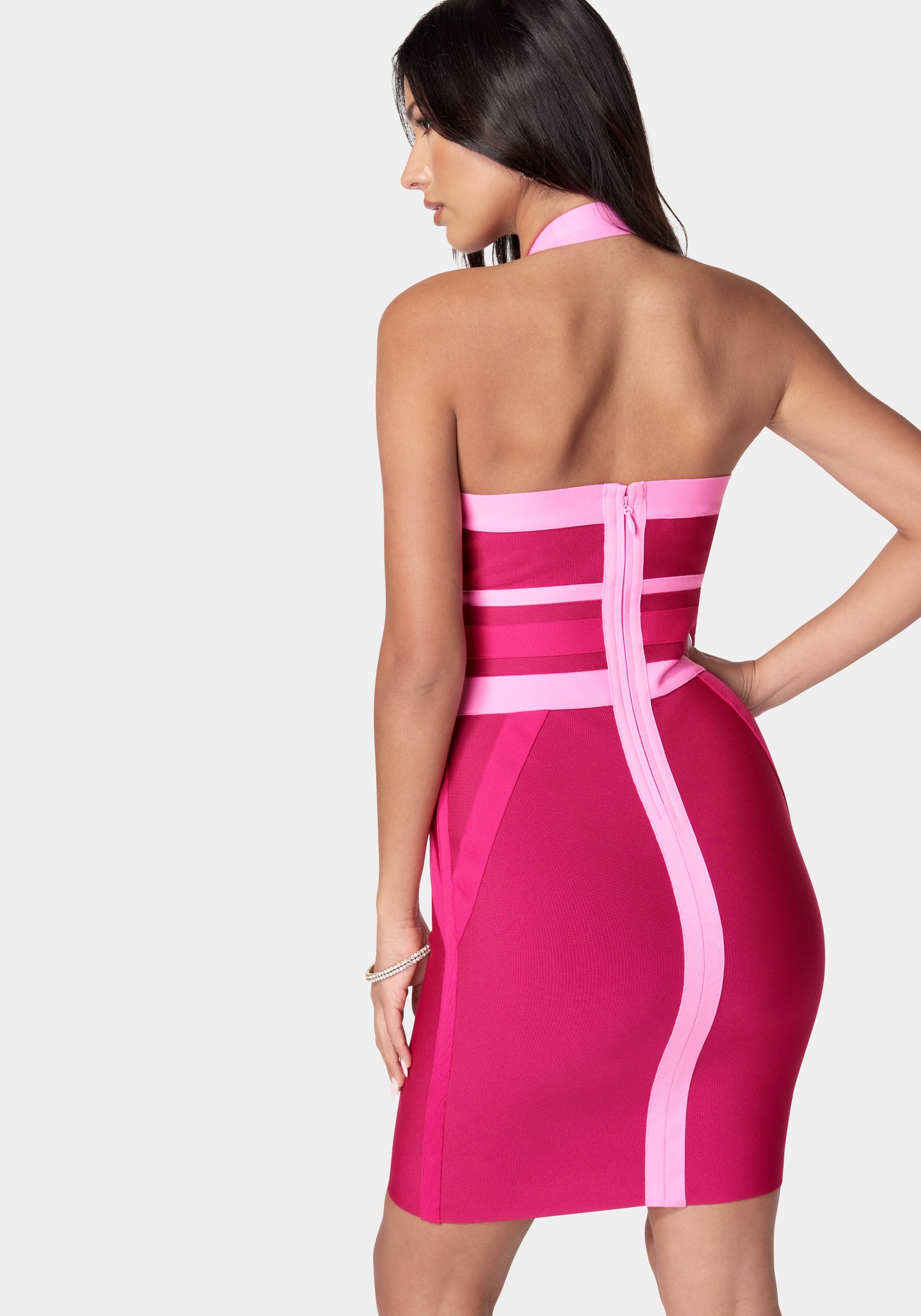 Halter Neck Bandage Dress