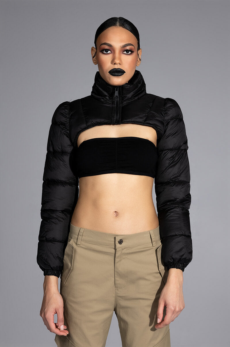 AZALEA WANG ULTRA CROP PUFFER JACKET