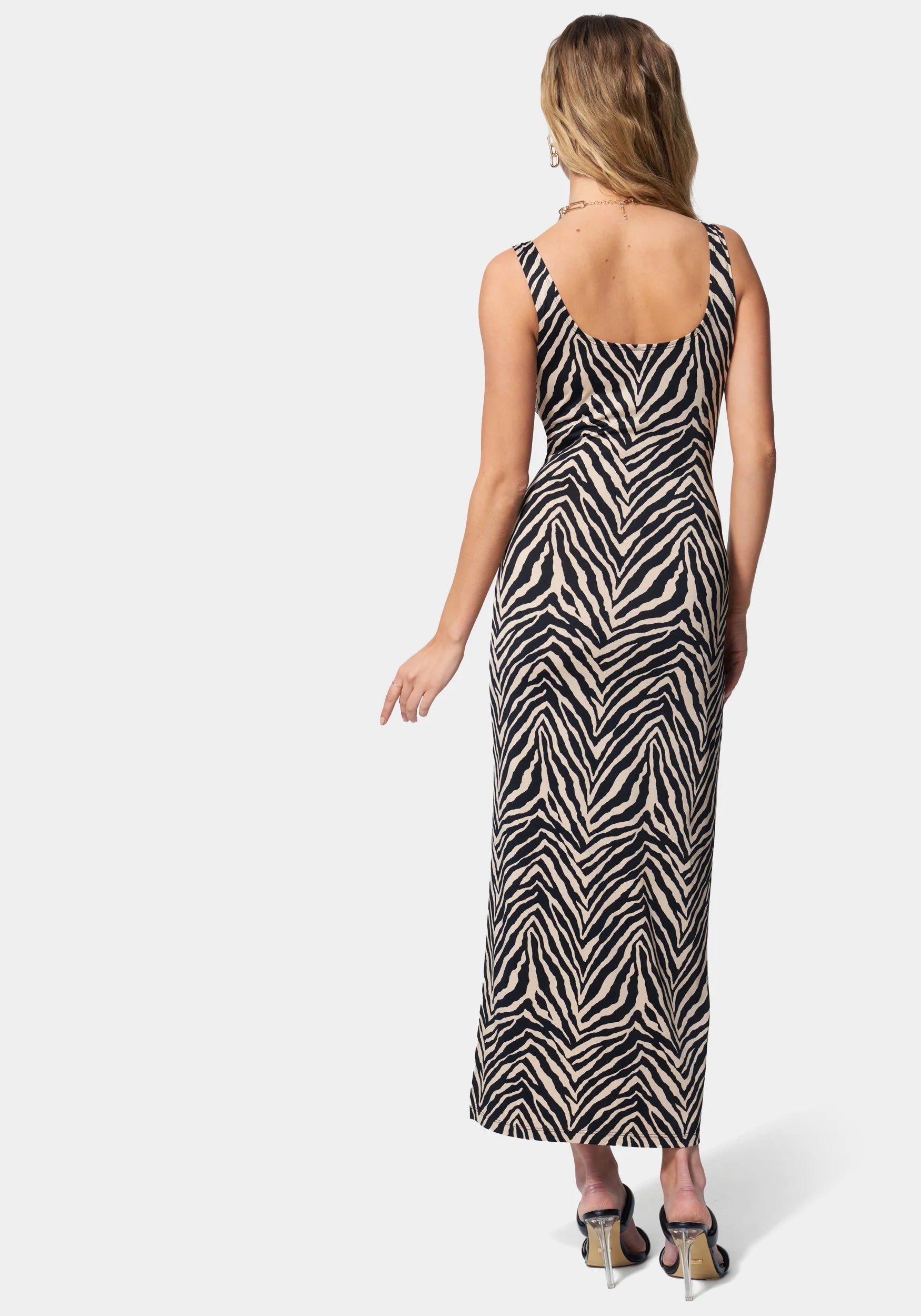 Zebra Maxi Resort Dress