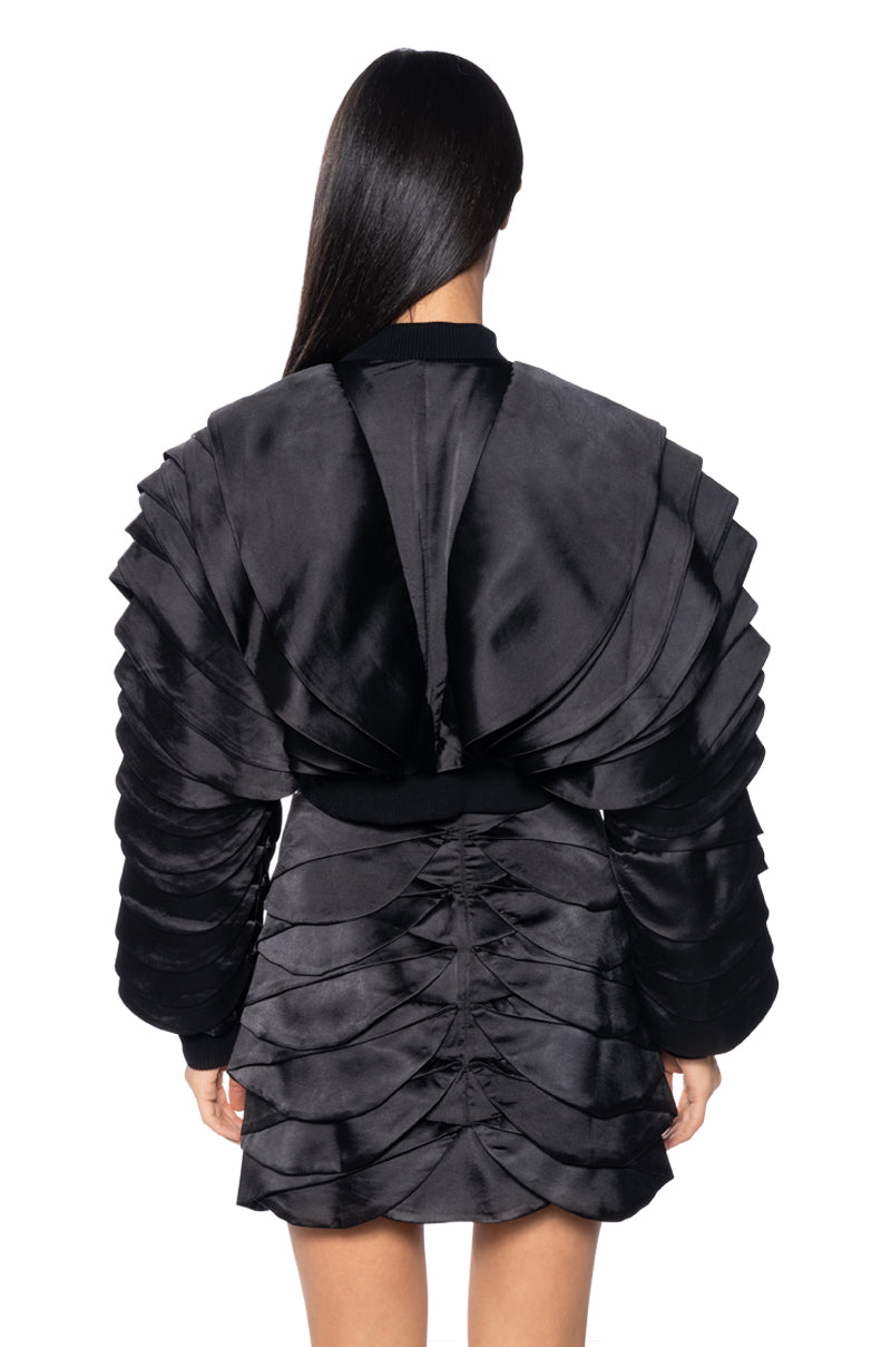 SUPERNOVA PLEATED BOMBER