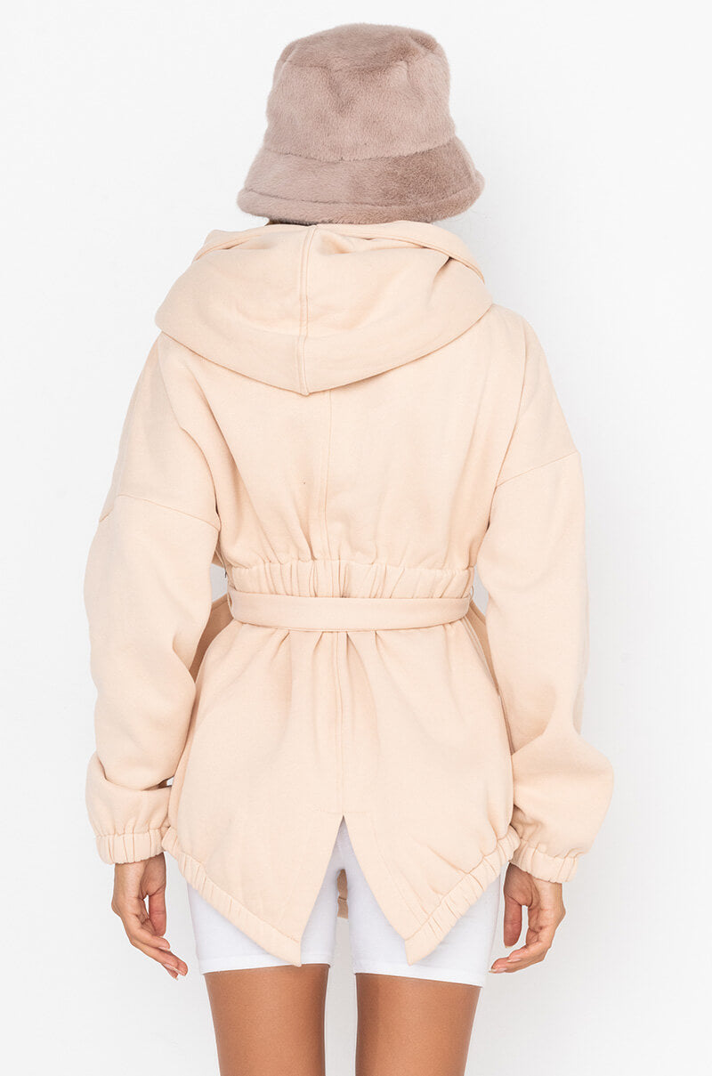 COZY COLLECTION HOODED JACKET