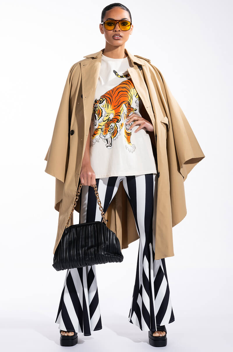 CLASSIC LONDON PONCHO TRENCH