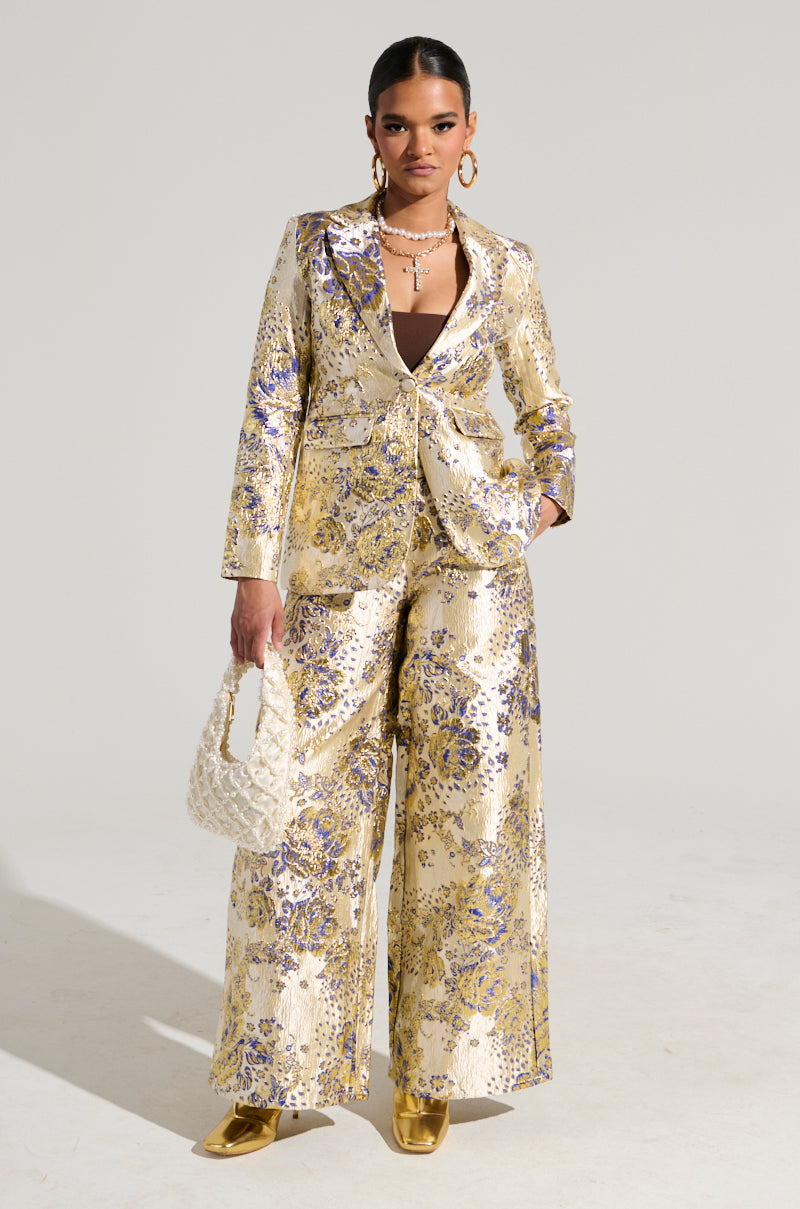 GOLDIE BROCADE BLAZER