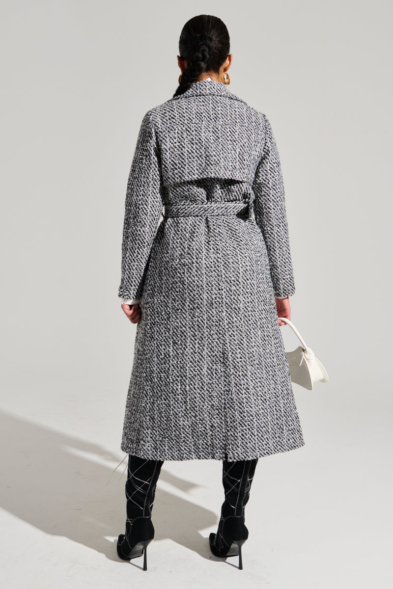 ALTURA TWEED TRENCH