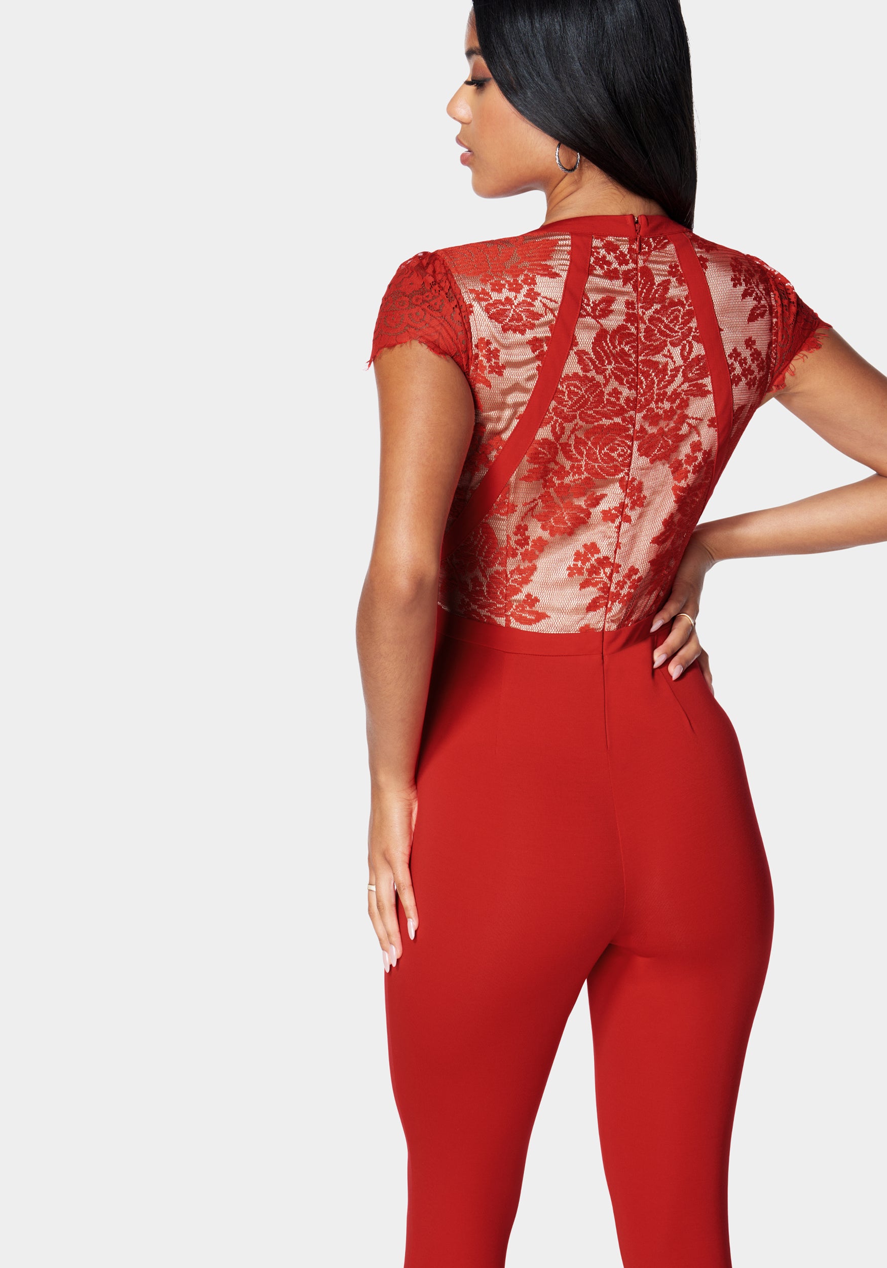 Caged Lace Catsuit