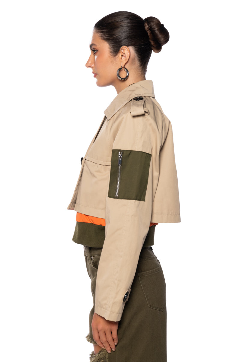 DANA CROPPED TRENCH WITH BOMBER LAYER