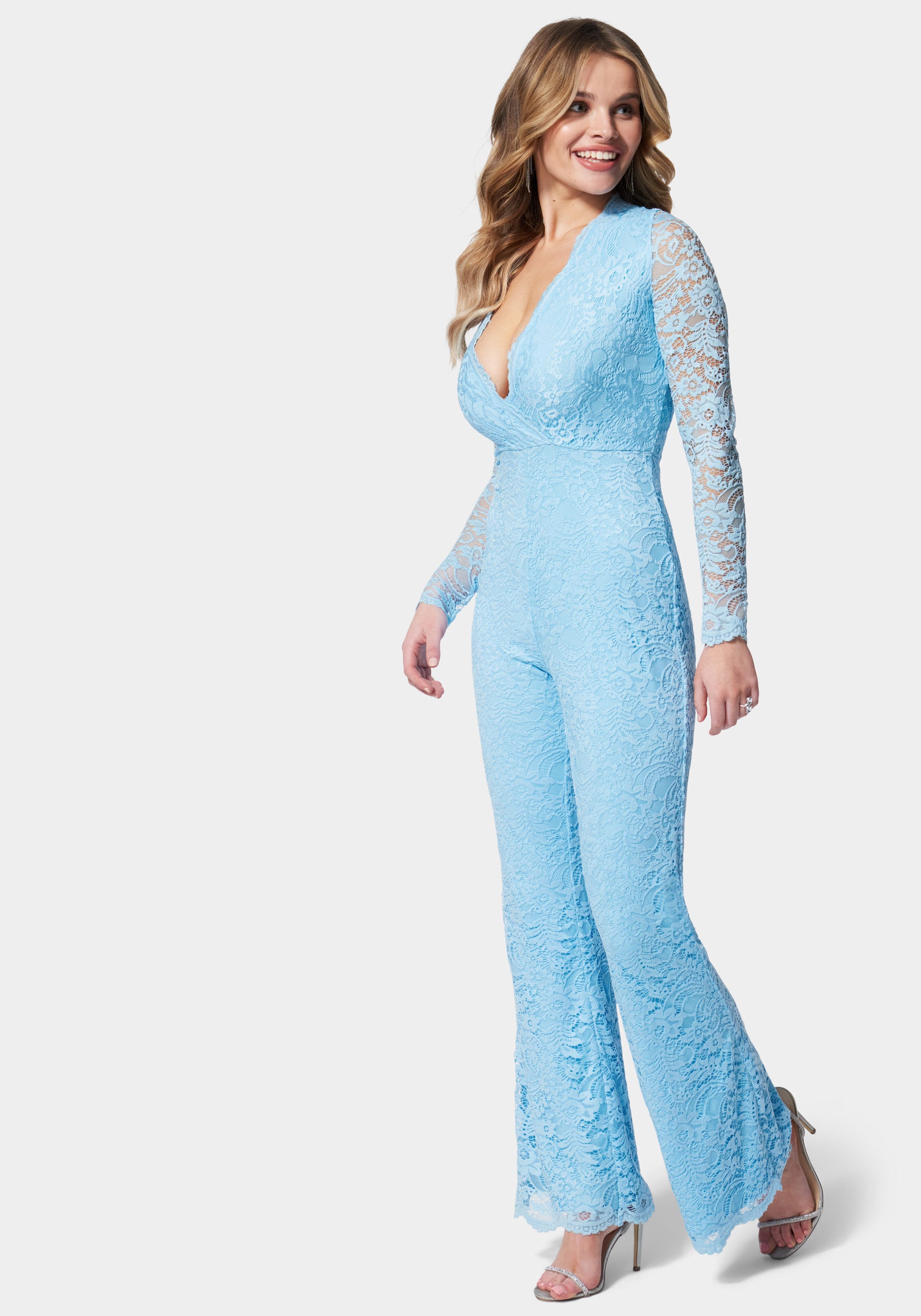 Scallop Lace Jumpsuit