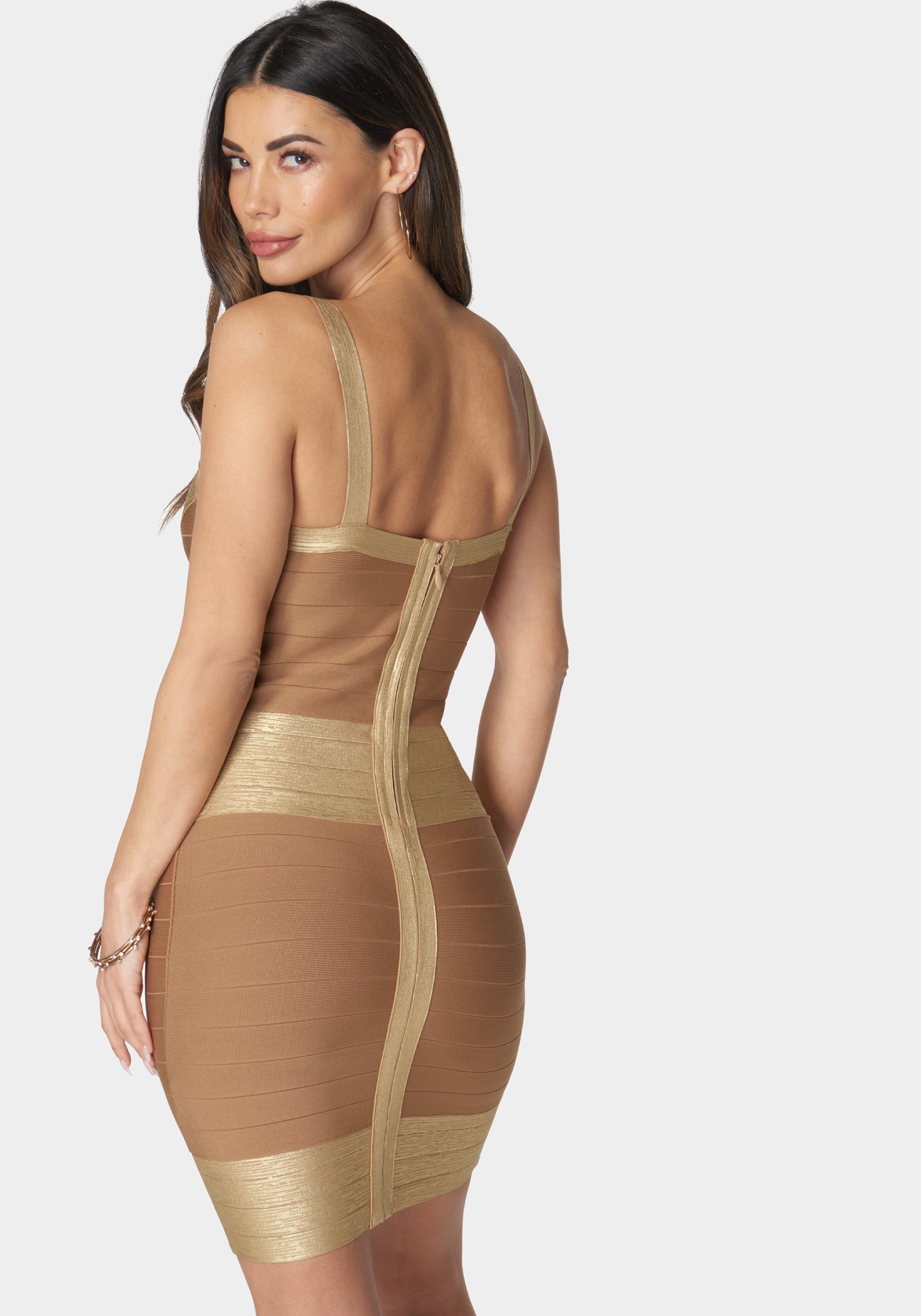 Color Block Bandage Dress