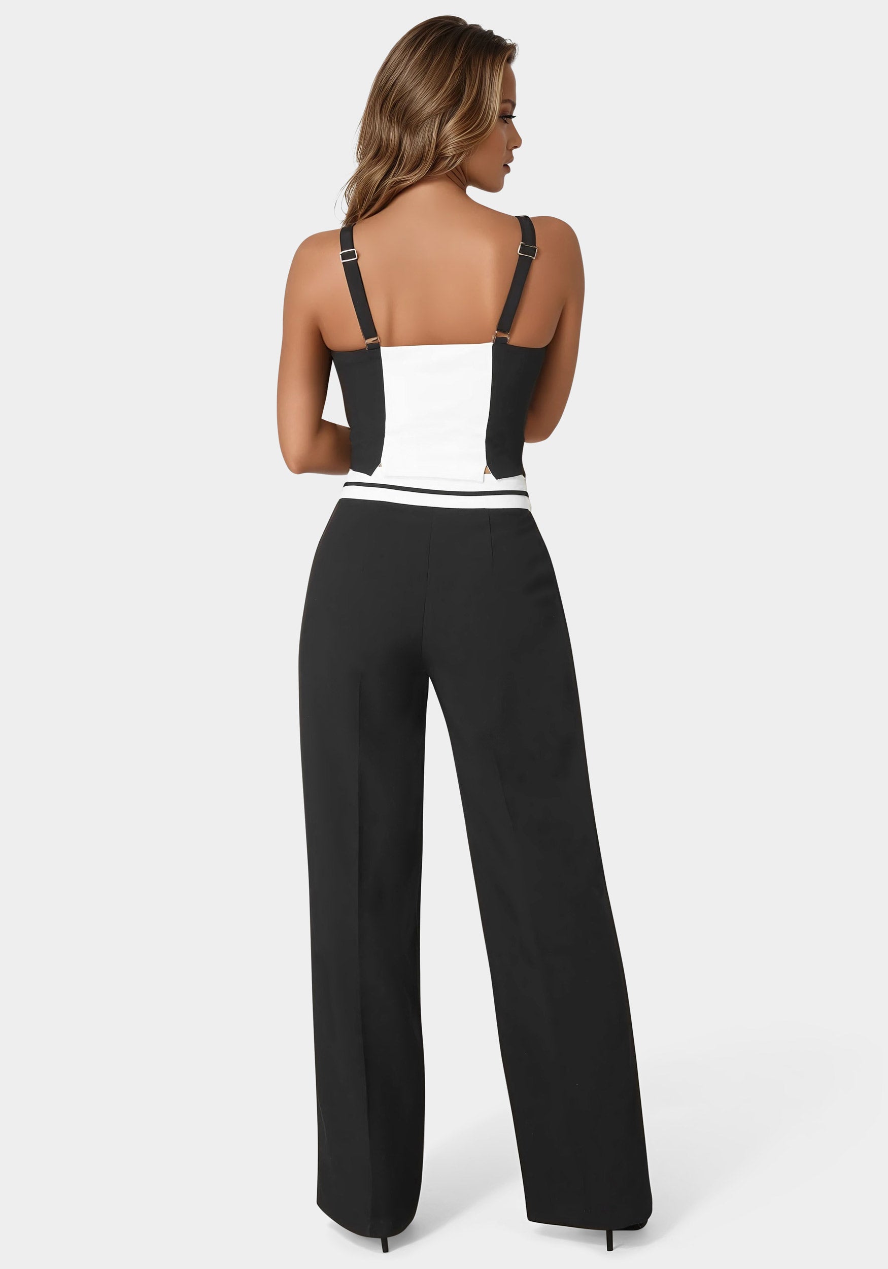 High Waist Palazzo Leg Pant