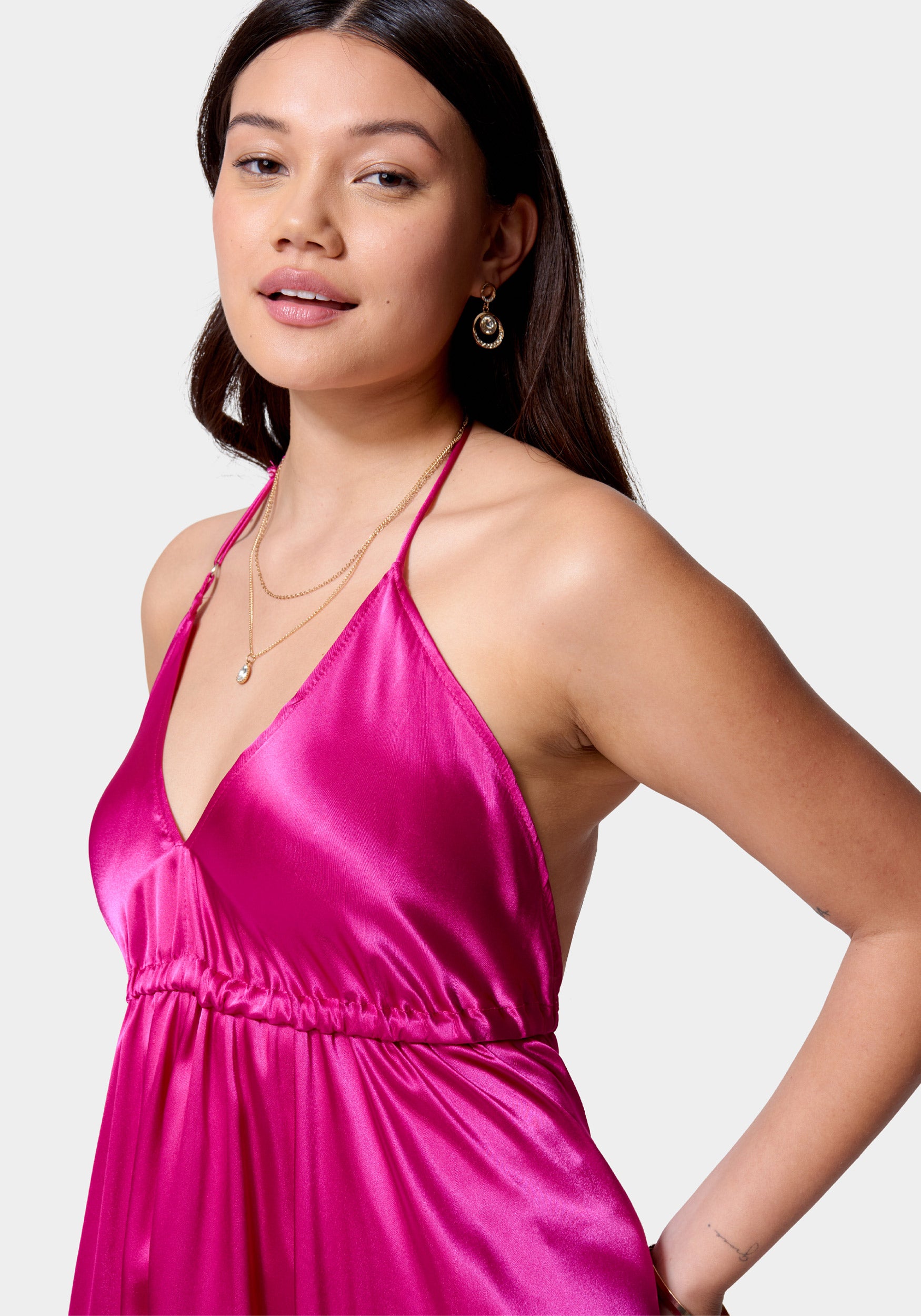 Satin Flow Dress