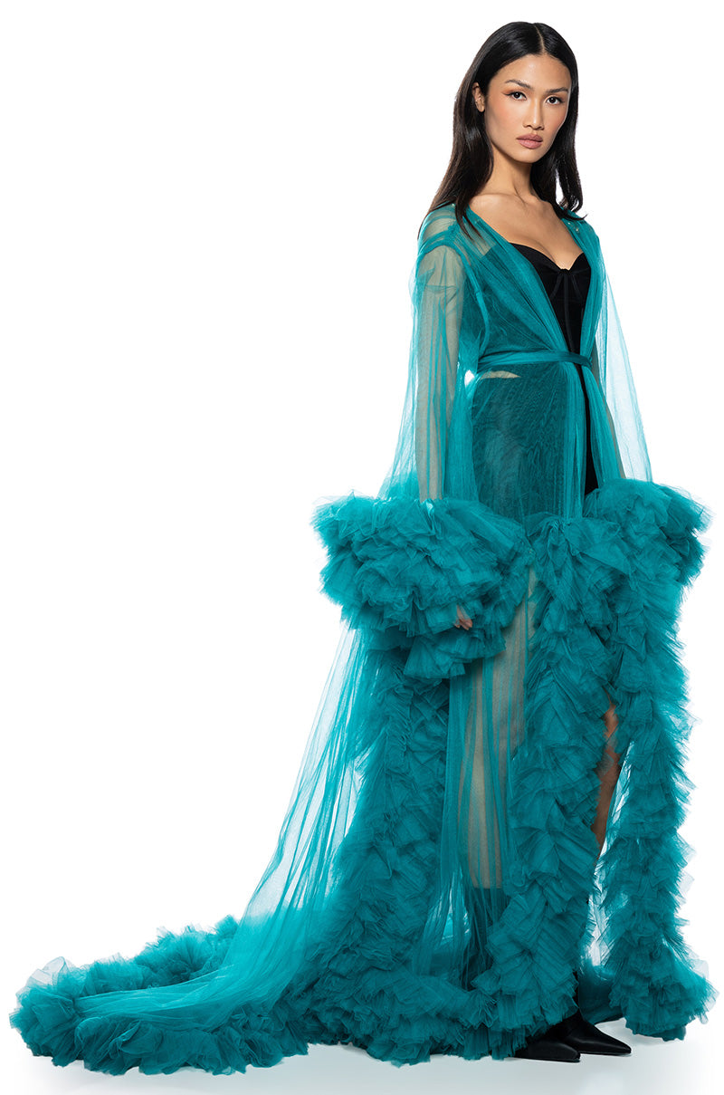 AVANT GARDE TULLE DUSTER