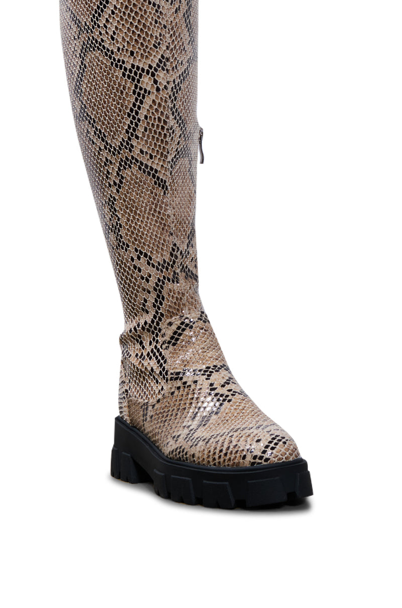 AZALEA WANG ALORA SNAKE BOOT