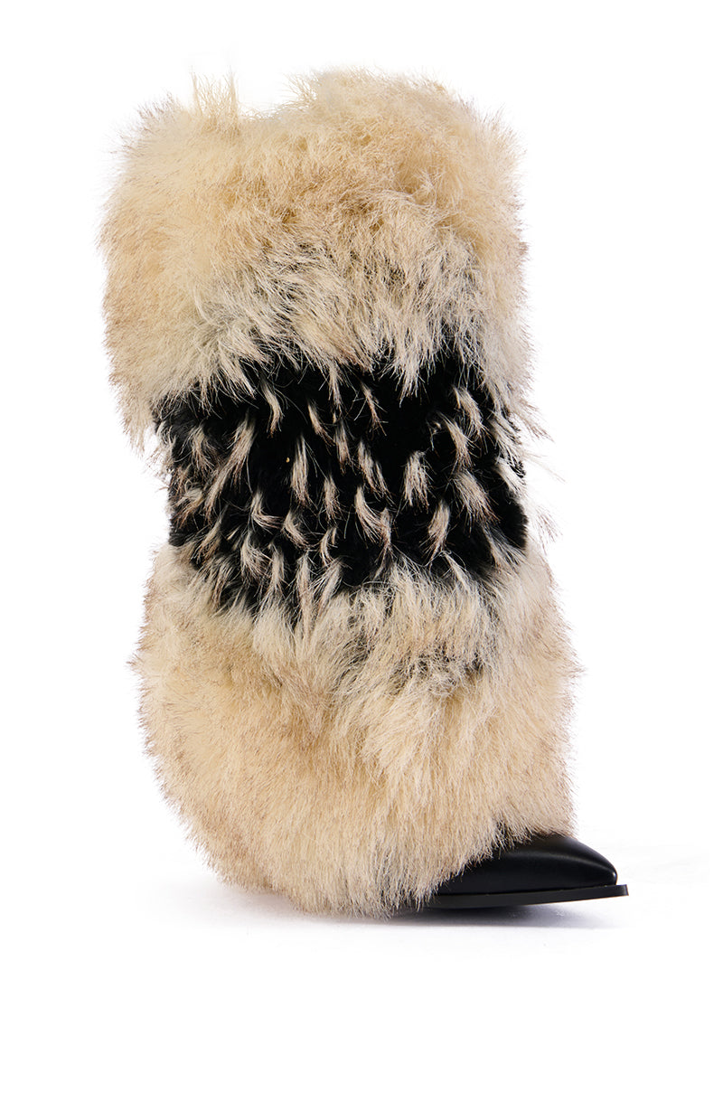 AZALEA WANG EKKO MULTI FUR BOOT