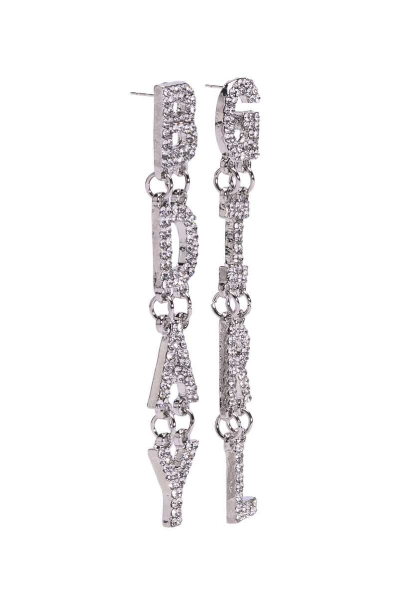 ALL EYES ON ME RHINESTONE DROP EARRINGS