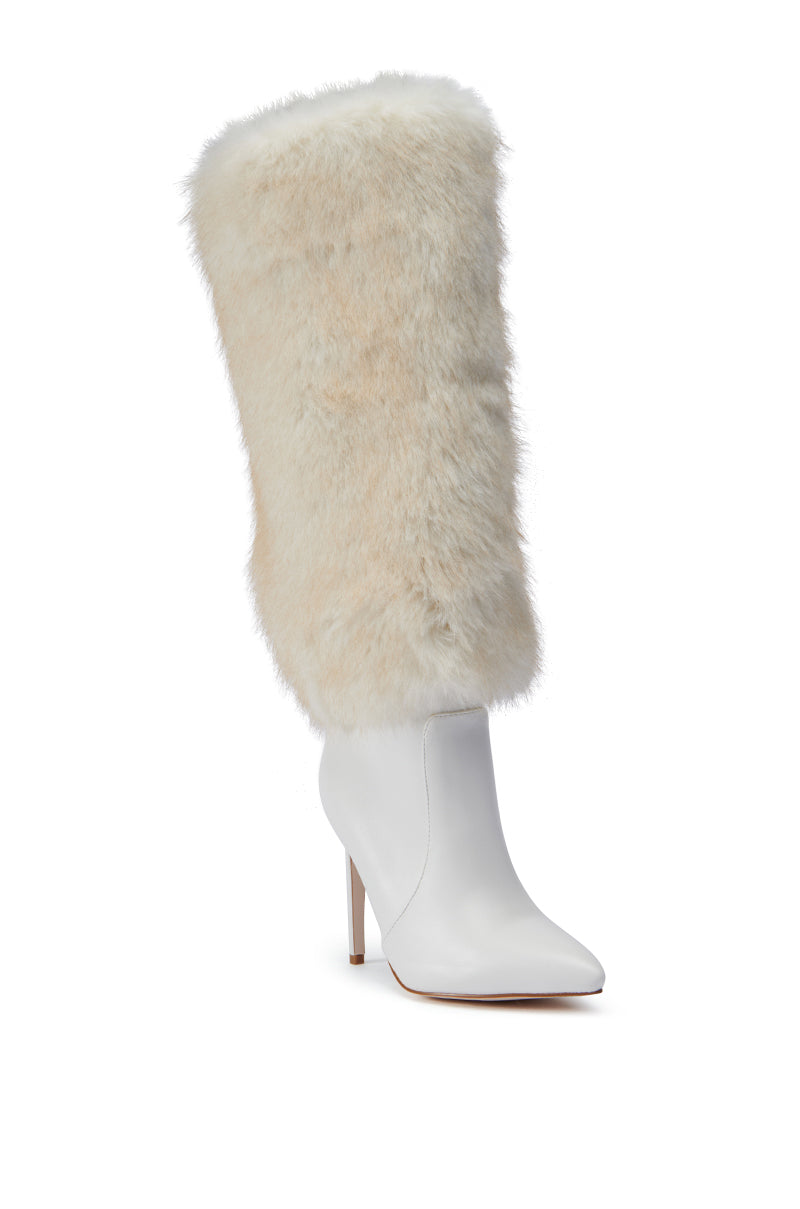 AZALEA WANG OMERA FURRY BOOT