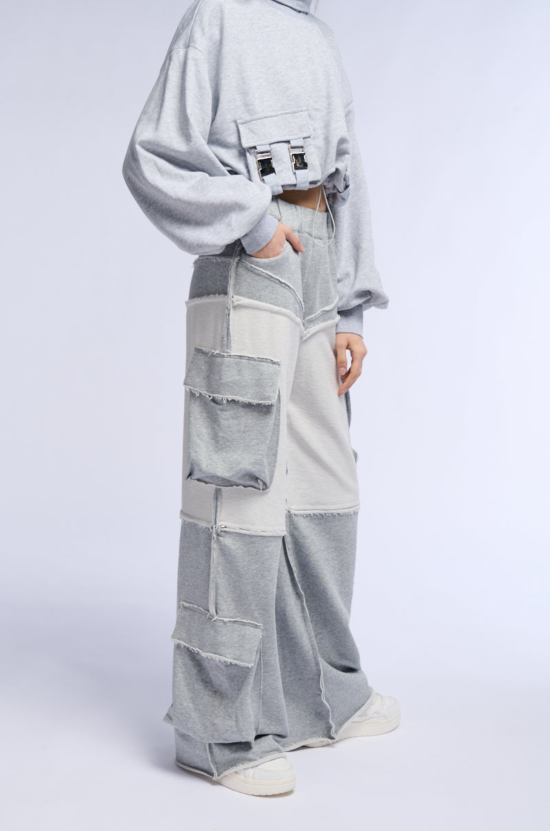 FASHION FORWARD WIDE LEG SWEATPANT