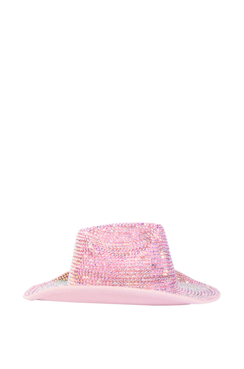 THROUGH THE NIGHT BLING COWBOY HAT