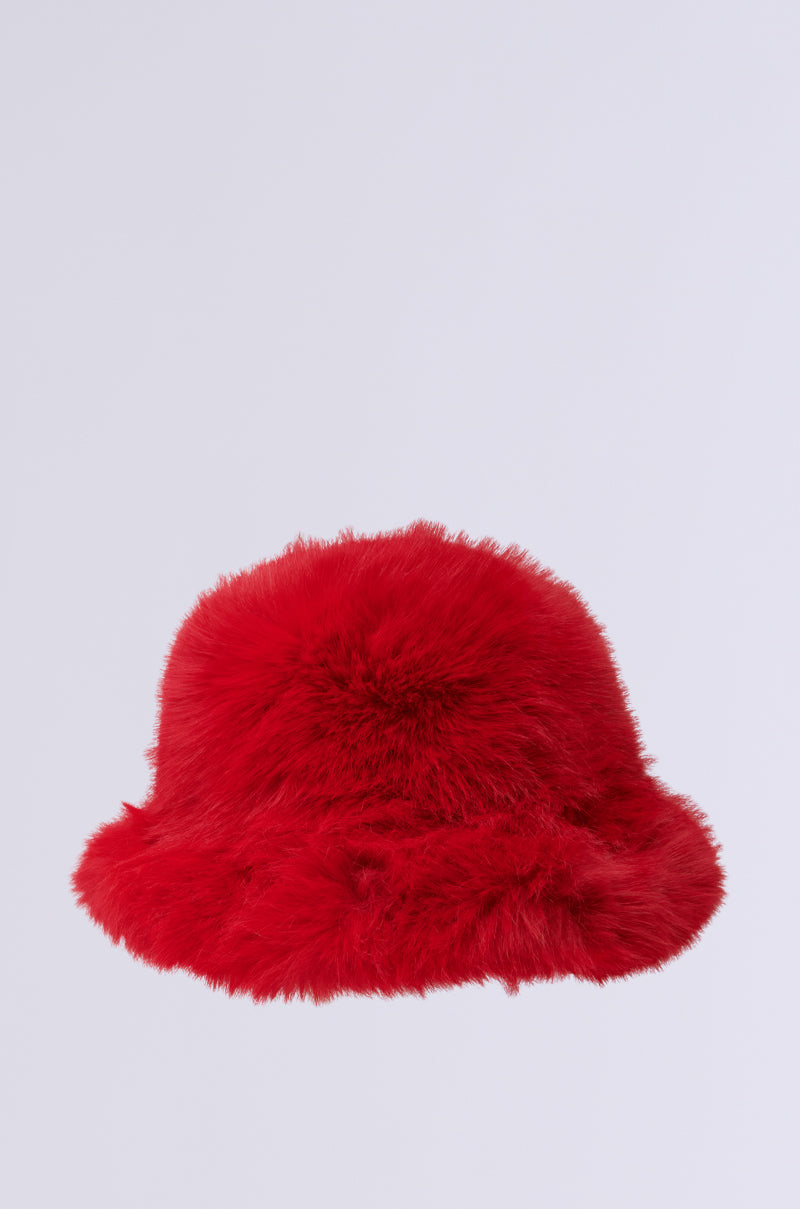 LOOK AT ME NOW FAUX FUR HAT