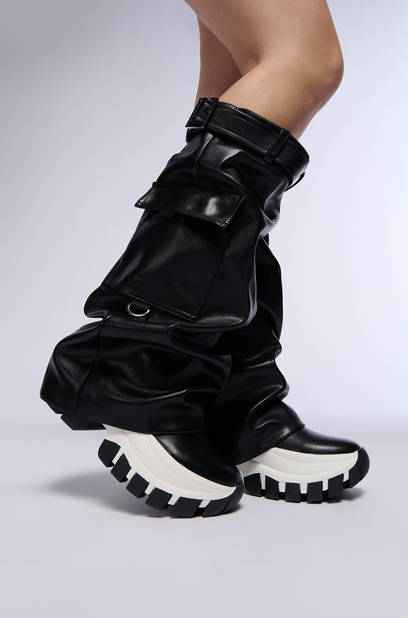 AZALEA WANG EZRAH BLACK BOOT